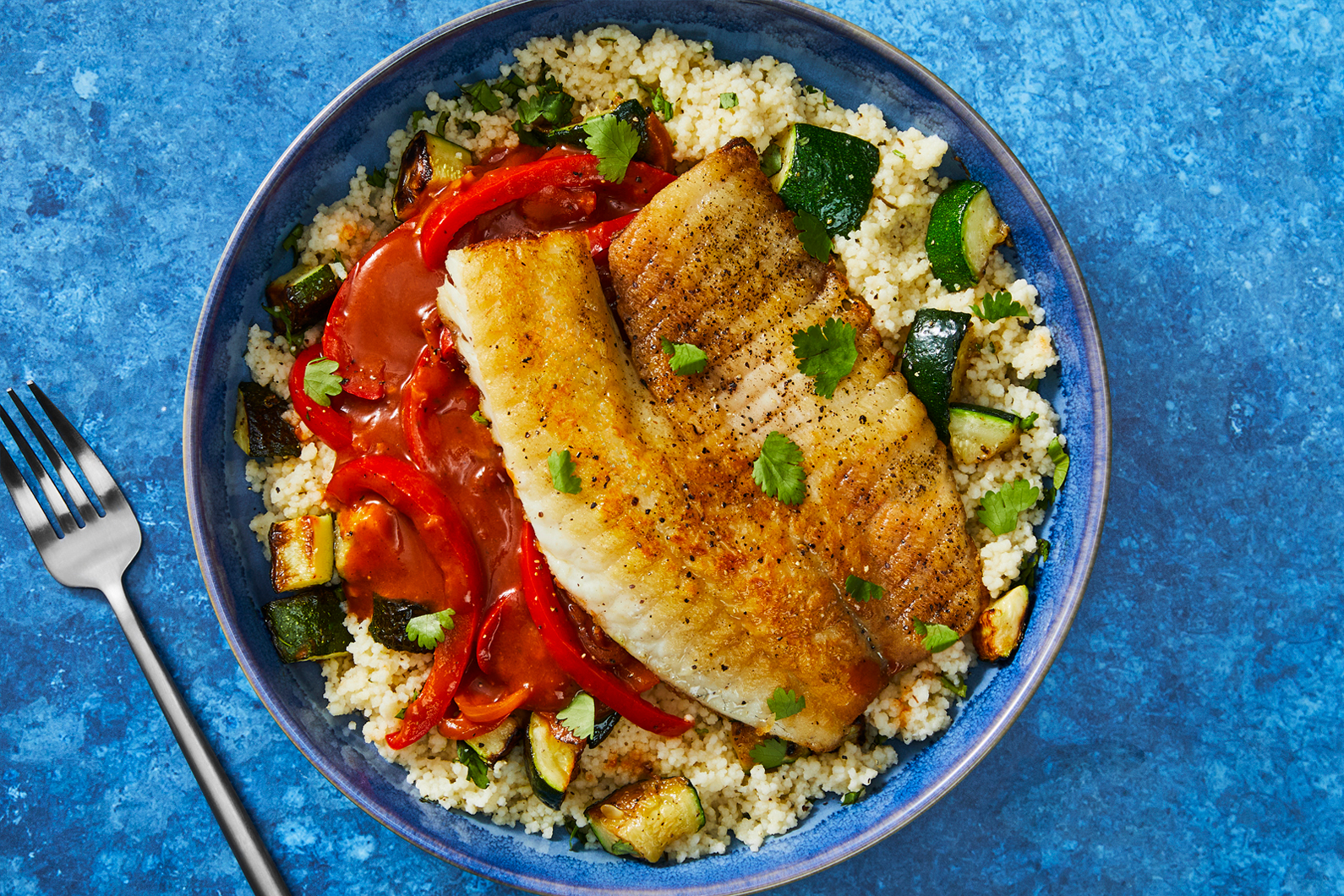 Escabèche de tilapia et couscous