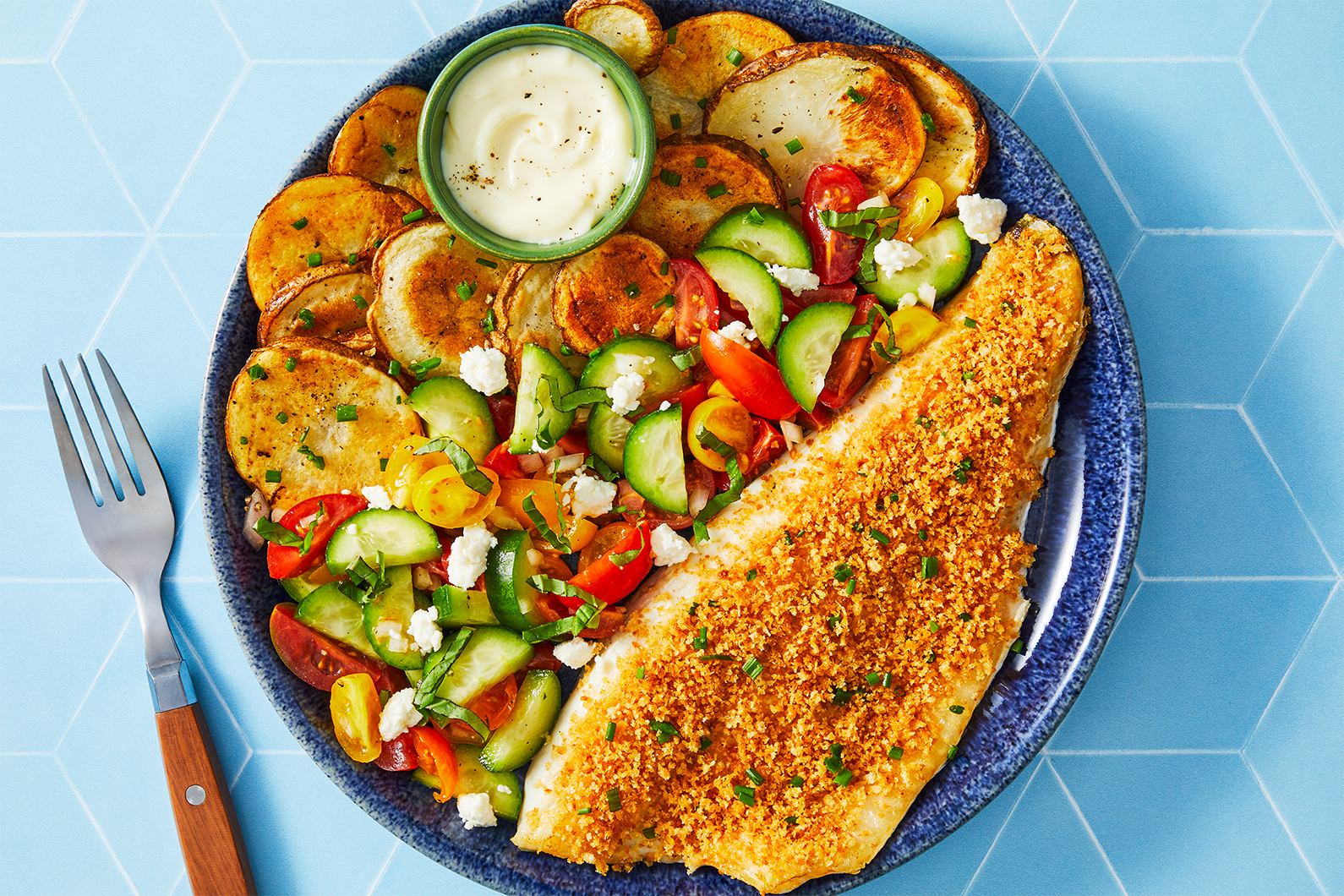 Italian Panko-Crusted Salmon