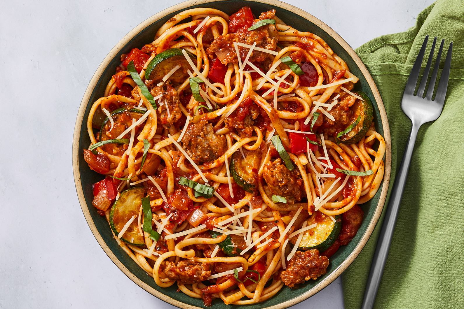 Tuscan Impossible® Burger Patties Linguine