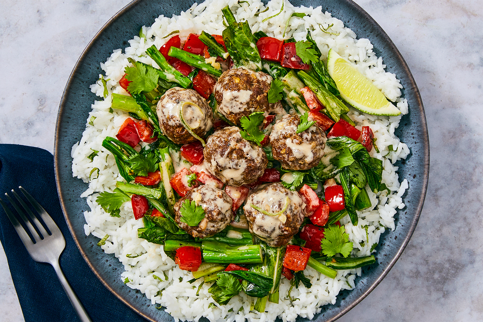 Spicy Thai-Inspired Impossible® Burger Patties Meatballs