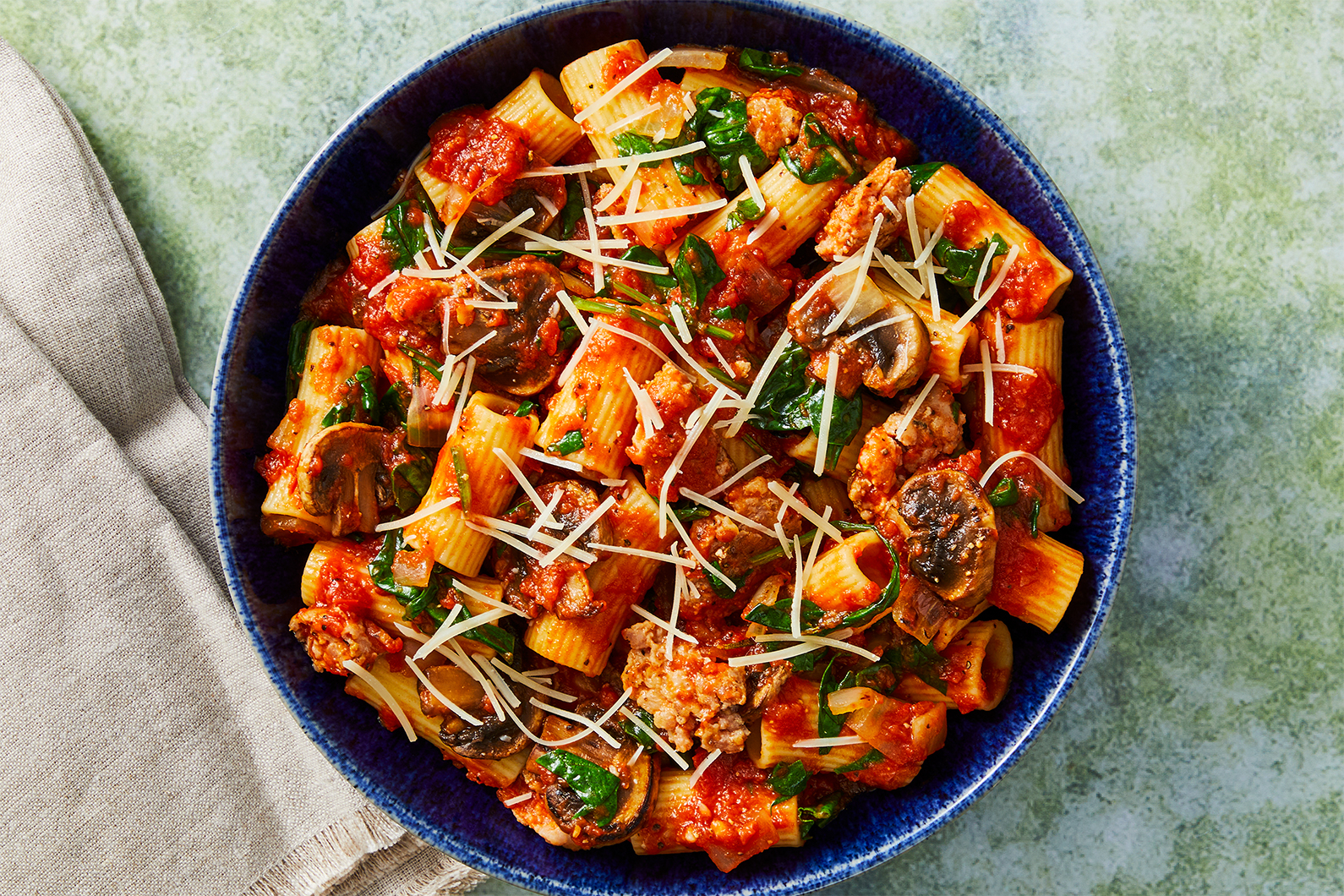 Sausage and Mushroom Ragu