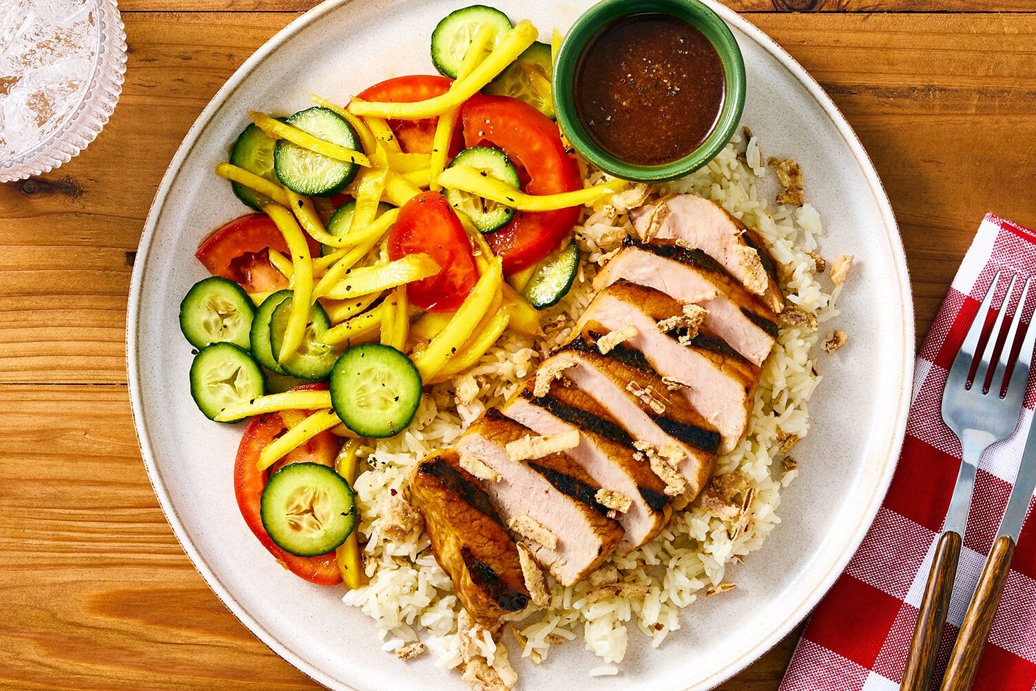 Poitrines de poulet caramélisées à la philippine