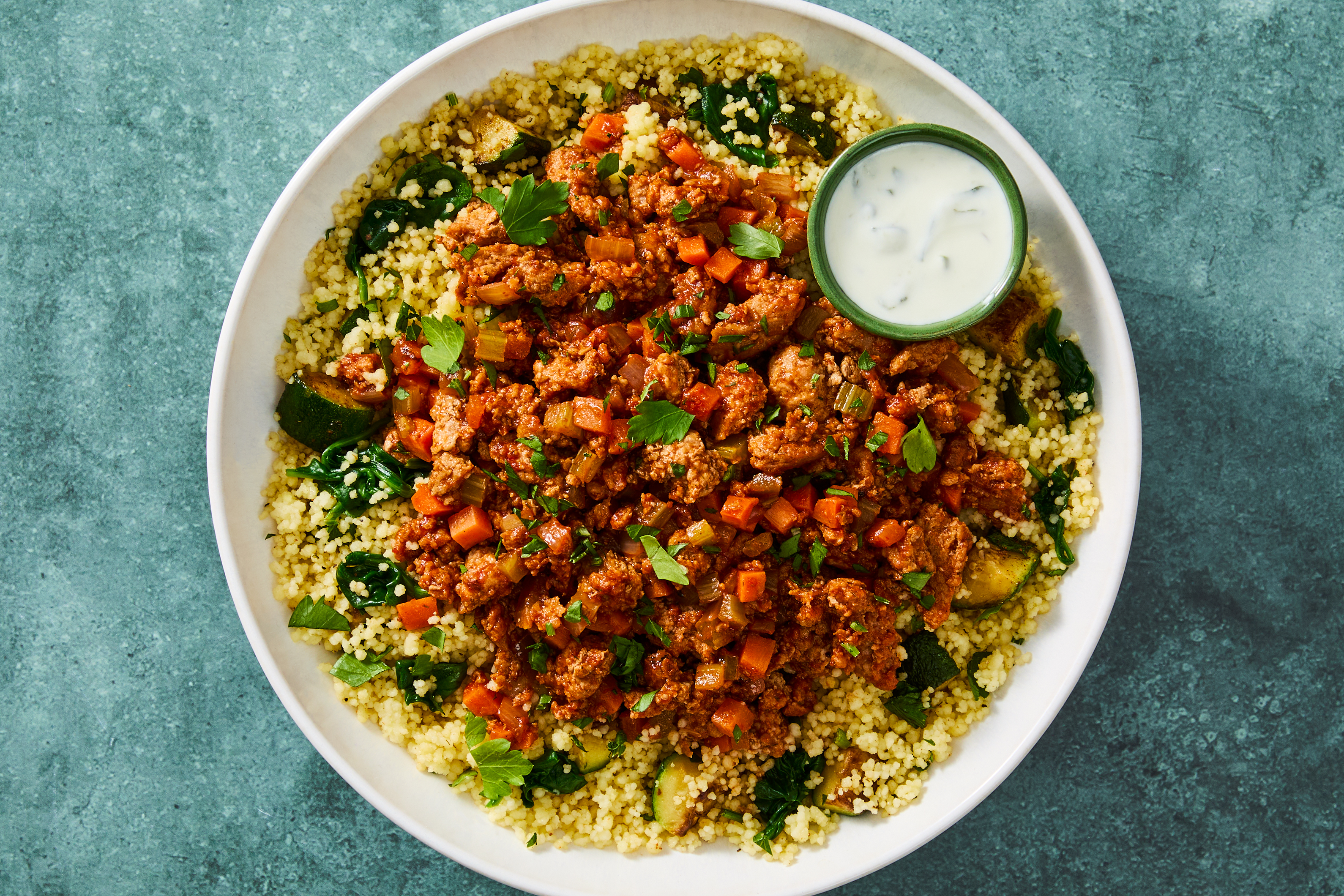 Nutritionist's Pick: Apricot-Harissa Turkey and Couscous Bowls