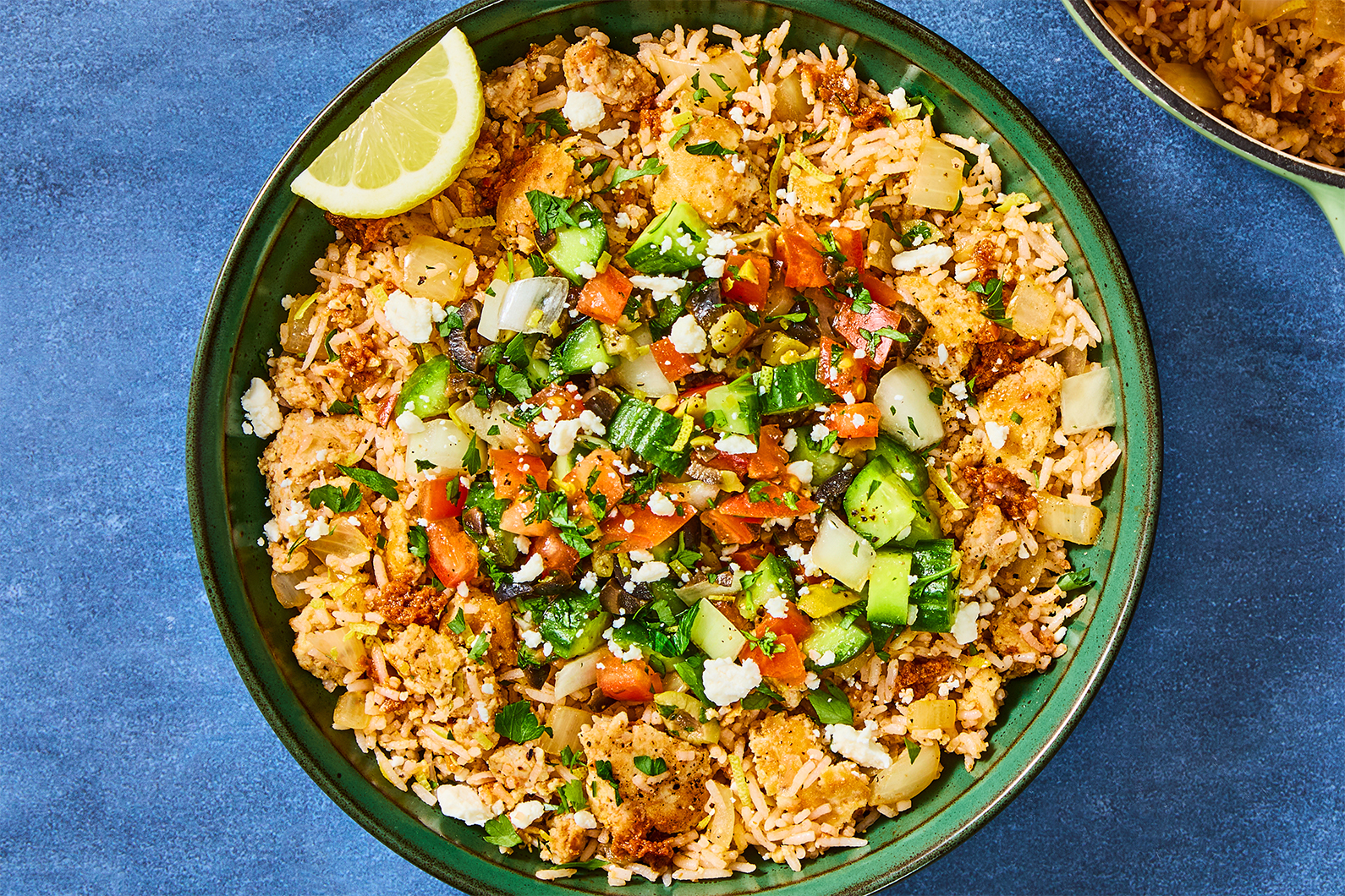 One-Pot Greek Turkey and Rice