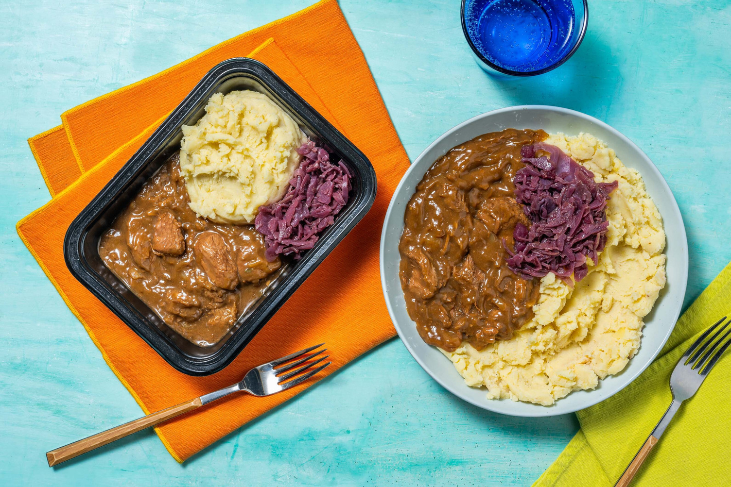 Oma's Stoofvlees op Vlaamse wijze met aardappel