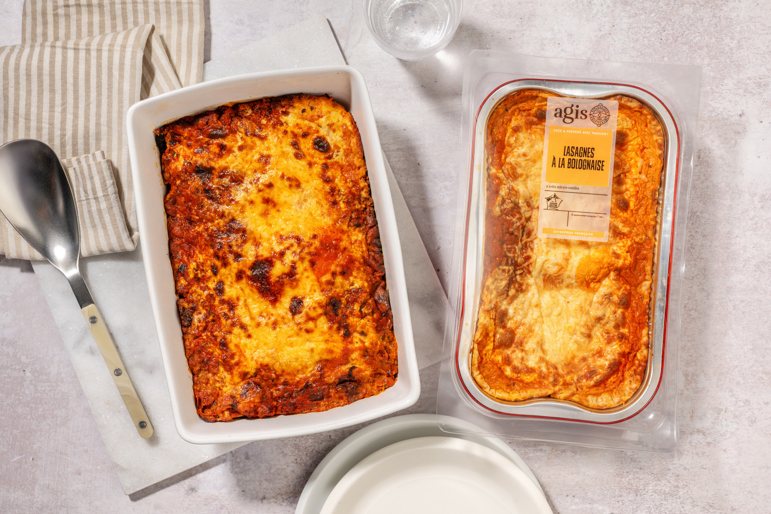 Lasagne à la bolognaise 