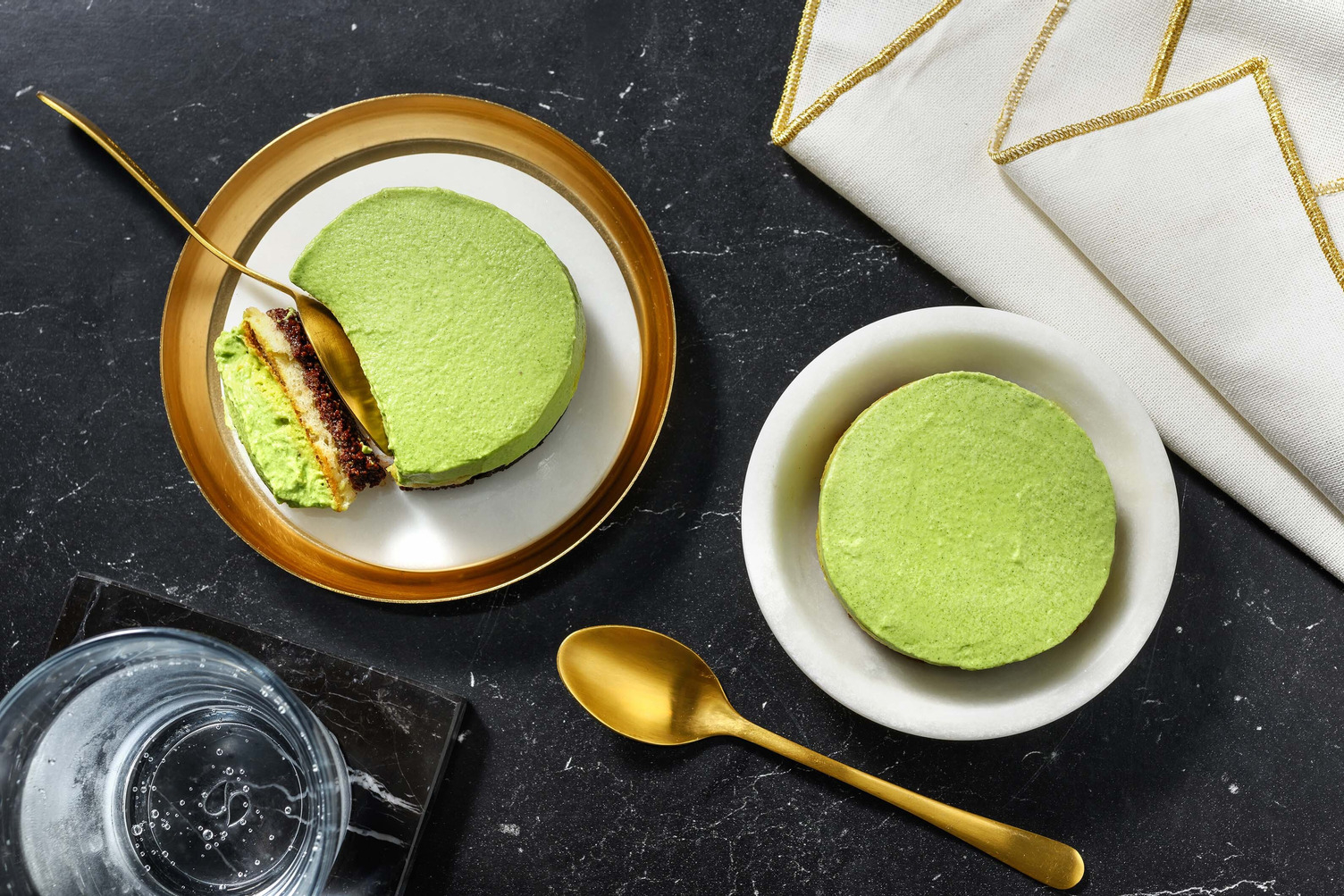 Pistazien-Schokoladenmousse