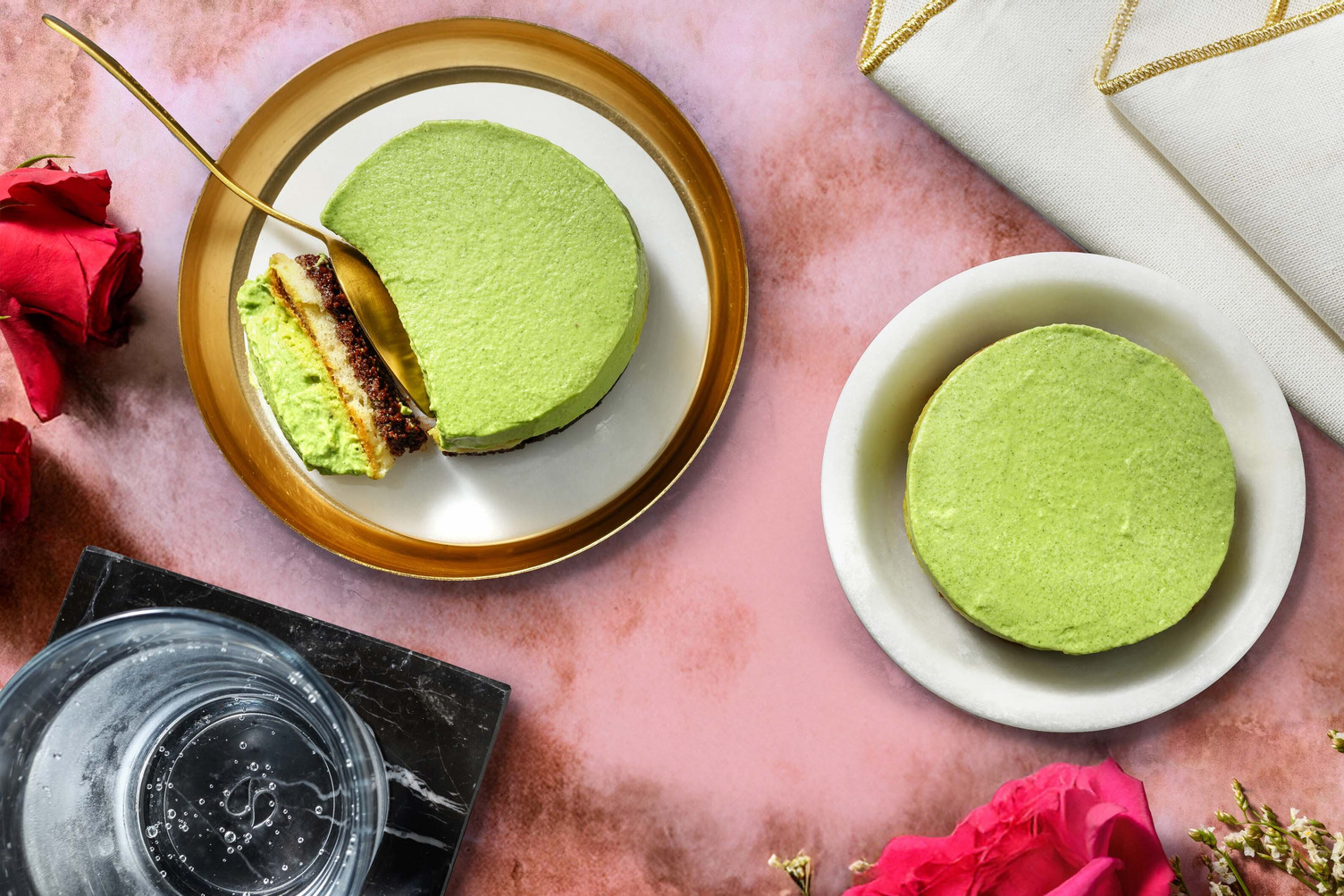 Pistazien-Schokoladenmousse