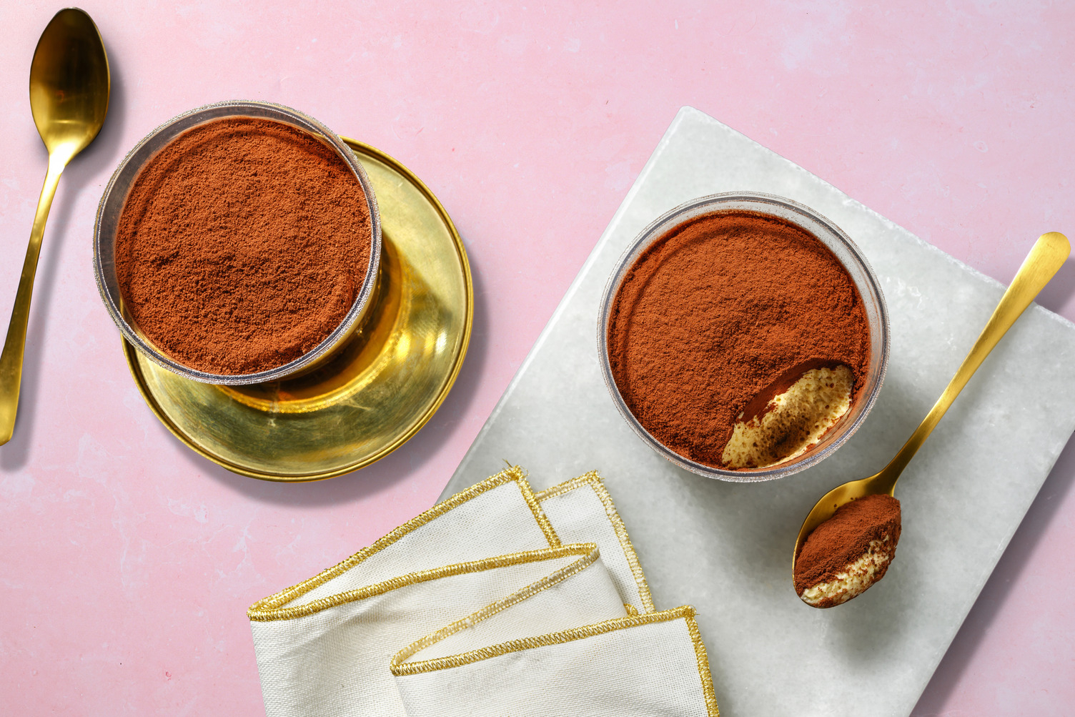 Tiramisus romantiques au speculoos
