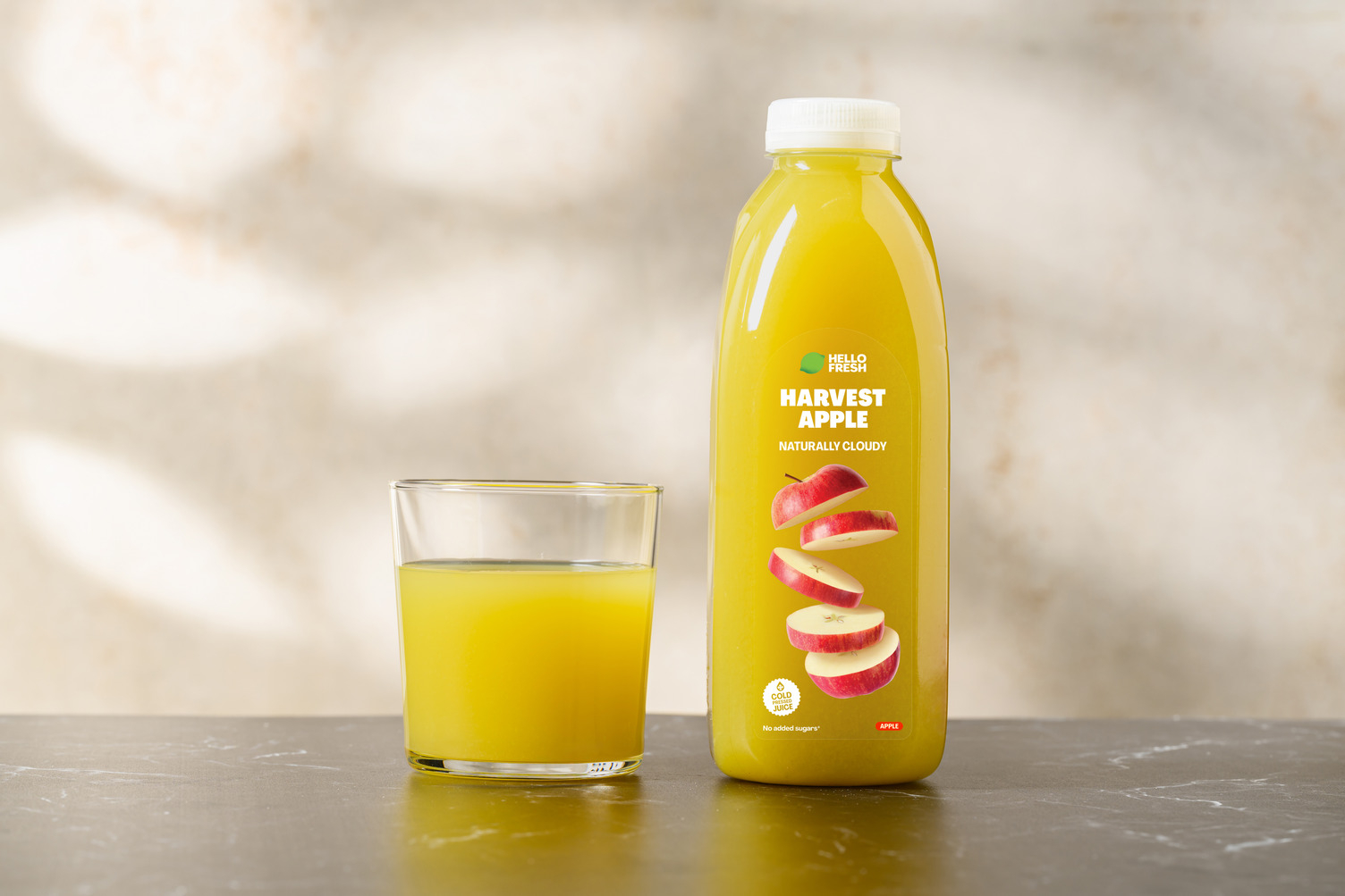 Jus de pomme pressé à froid