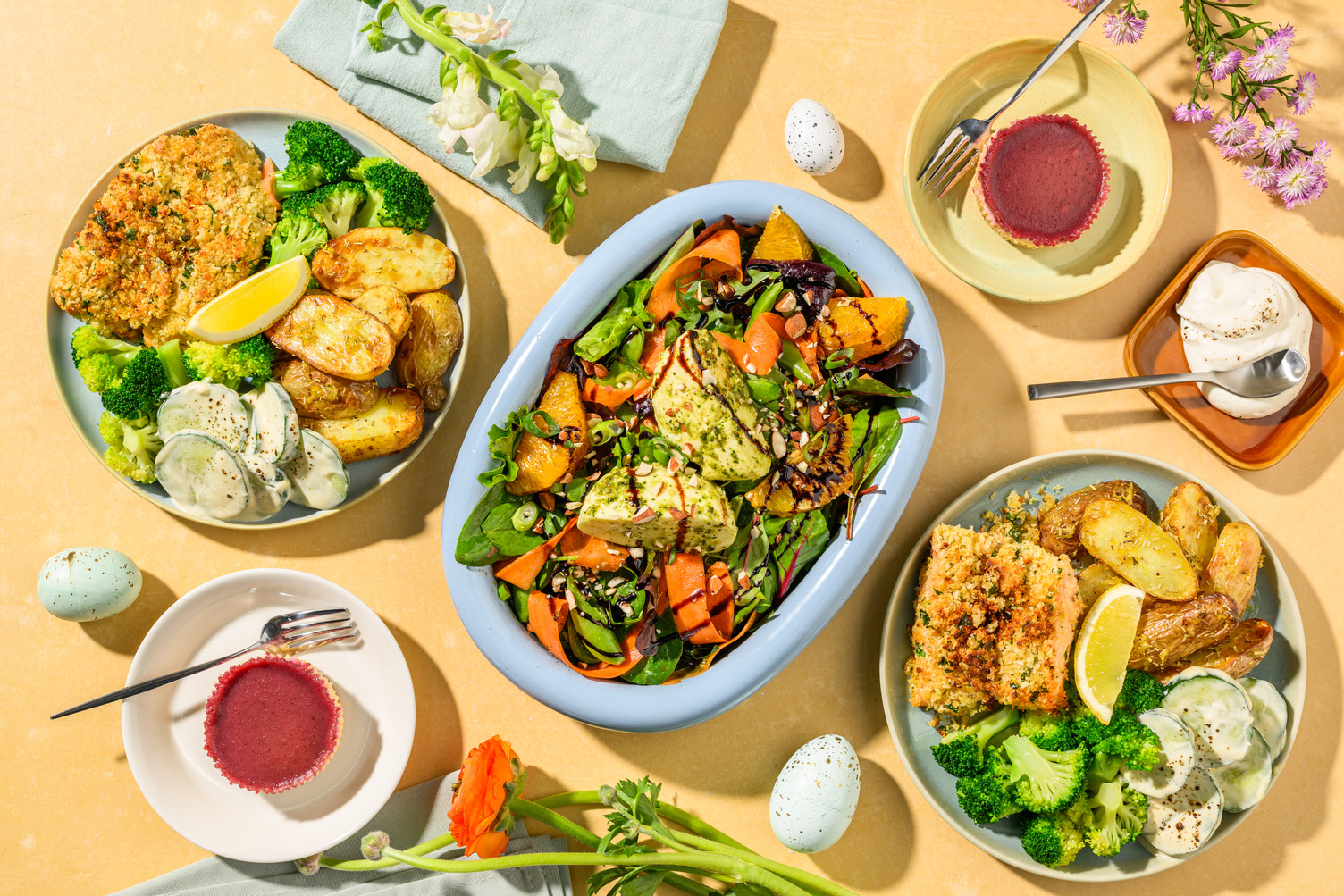 3-Gänge-Menü für Dein Osterfest