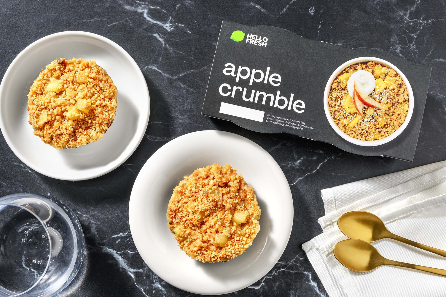 Crumble aux pommes