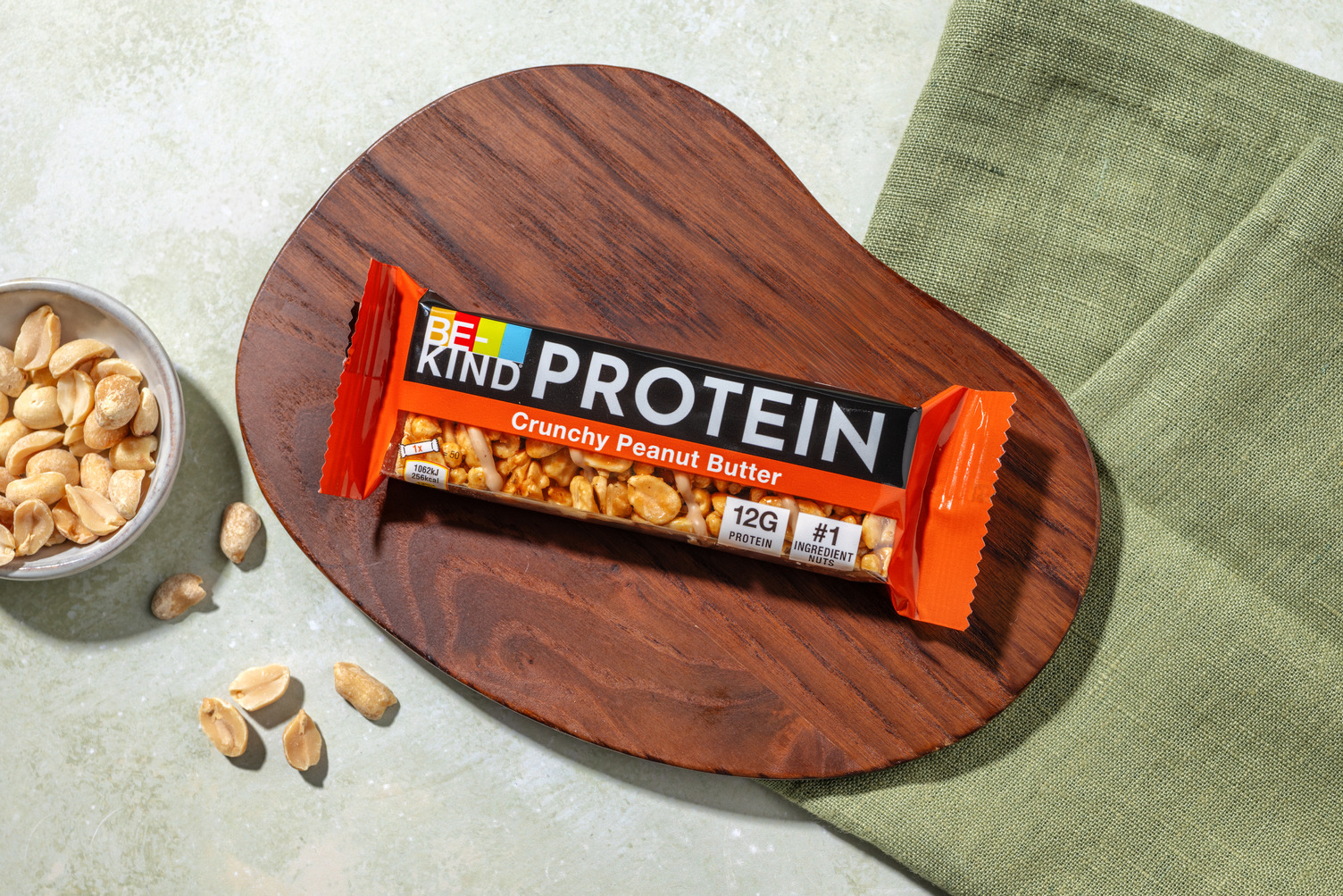 Protein-Riegel mit Crunchy Peanut Butter