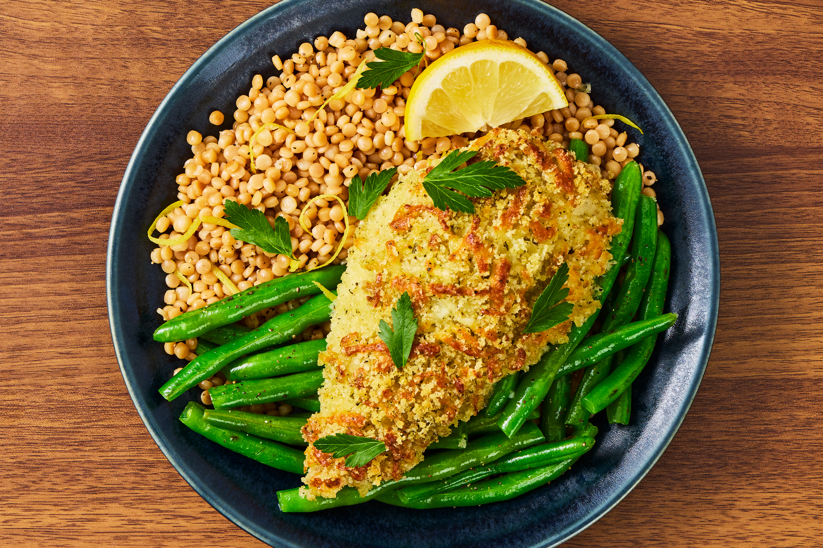 Mozzarella & Herb Salmon