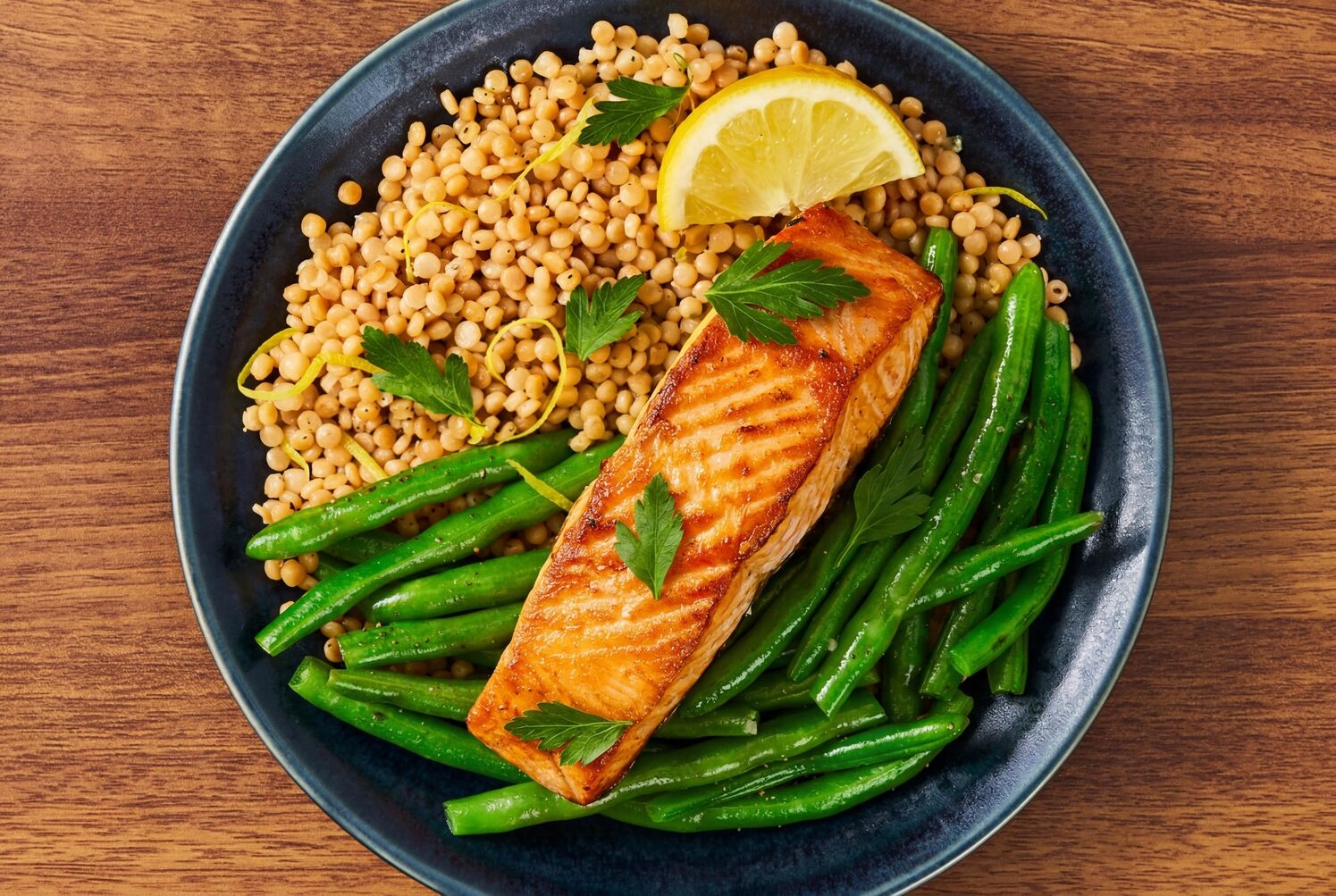 Mozzarella & Herb Salmon
