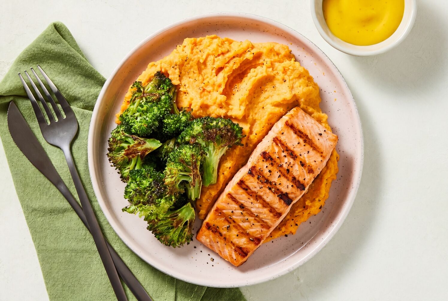 Onion Crunch Salmon