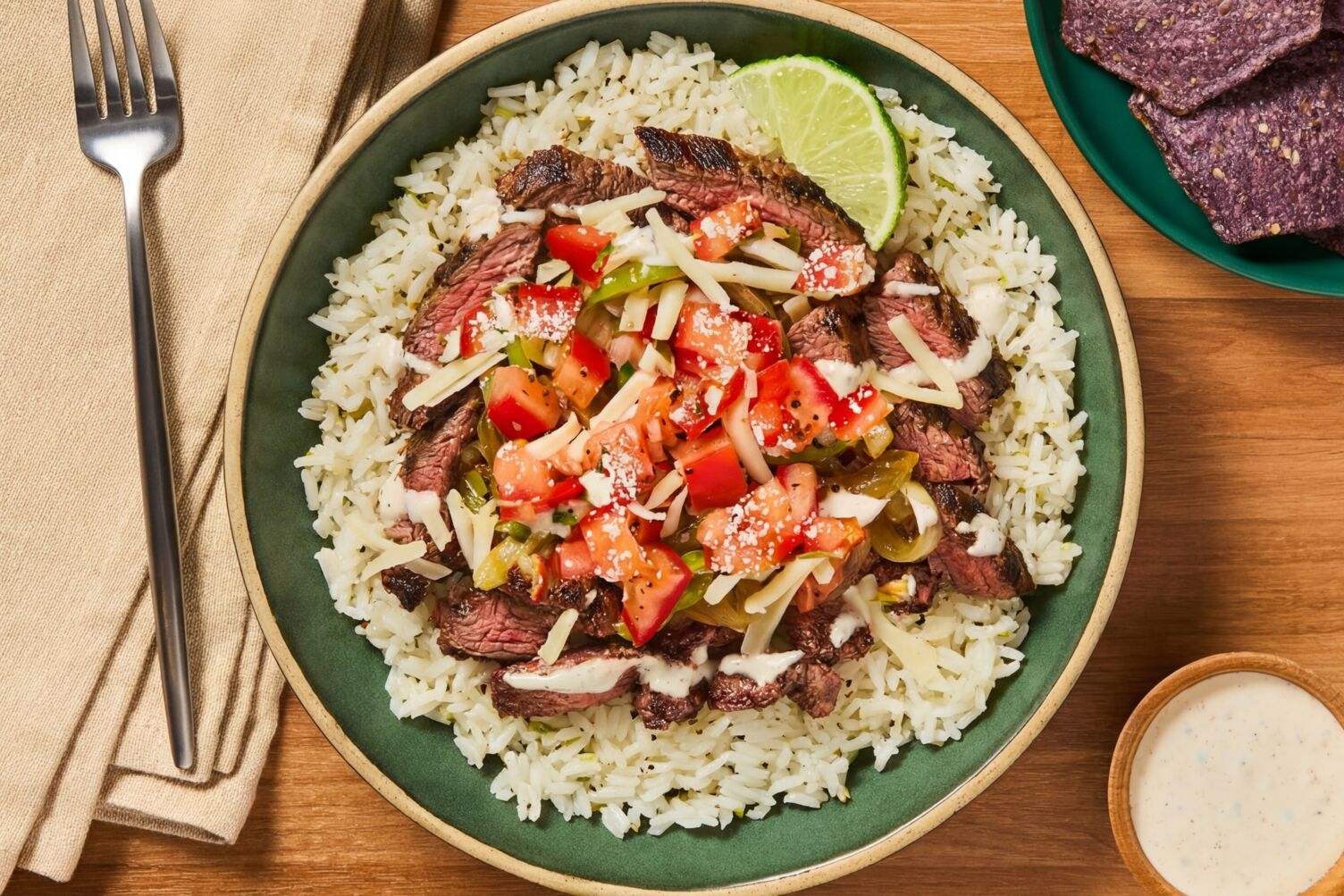 Bavette Steak Fajita Bowls