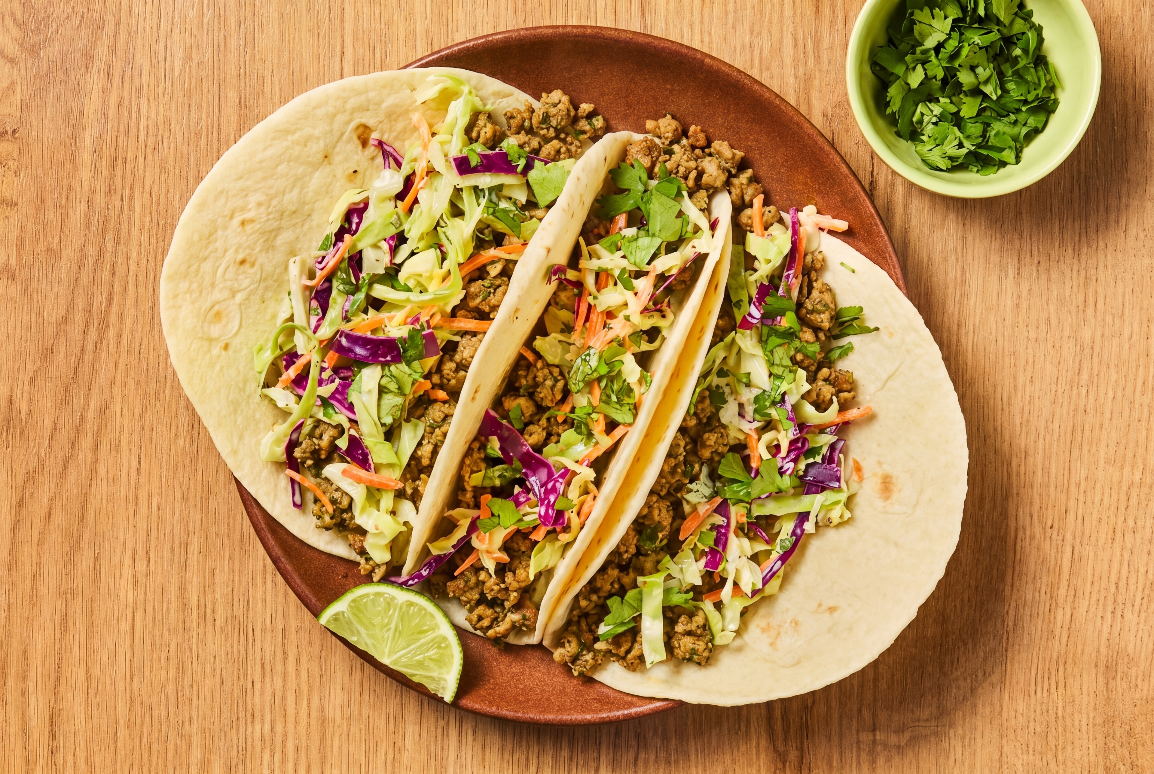 Chimichurri Turkey Tacos