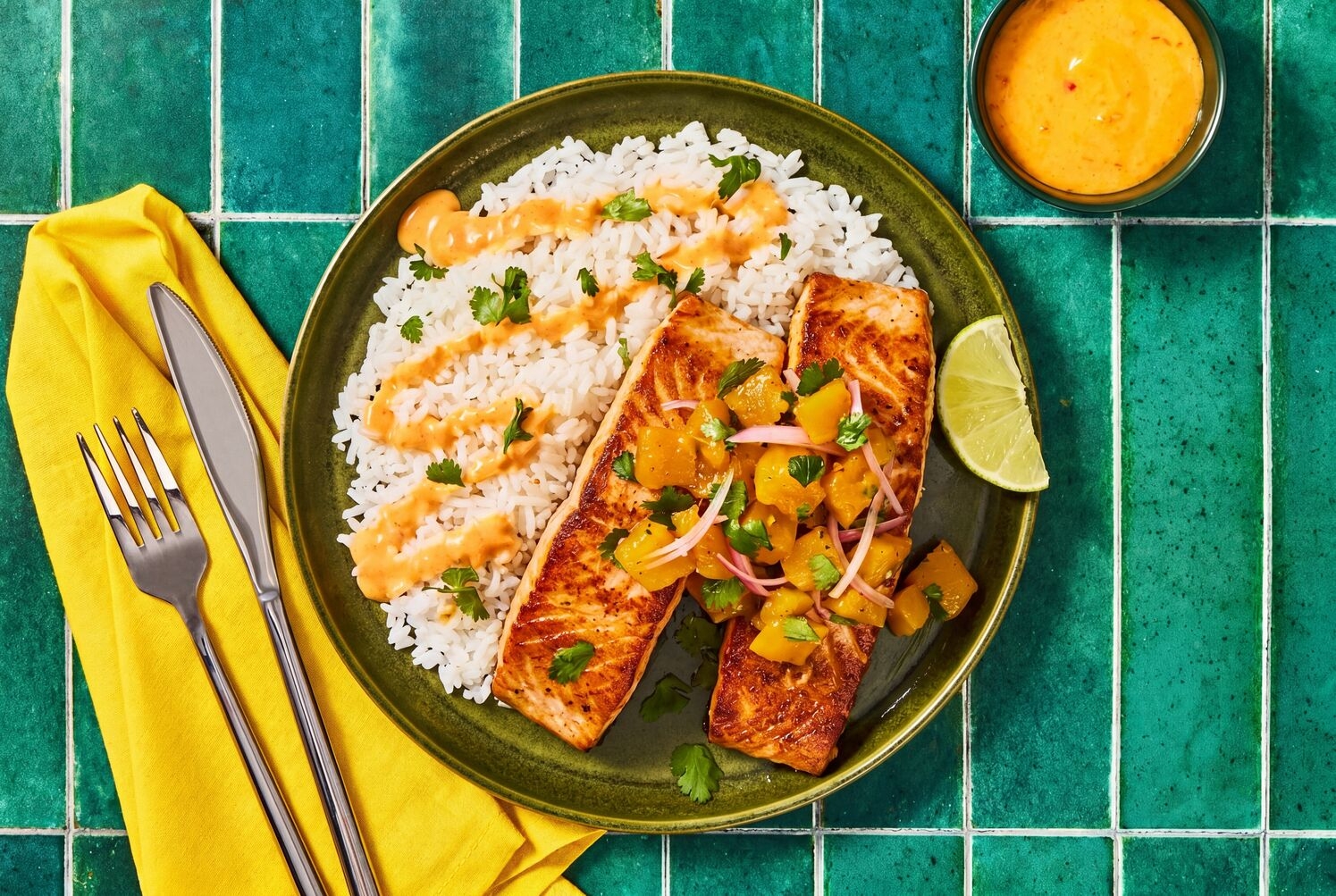 Caribbean-Style Panko-Crusted Salmon