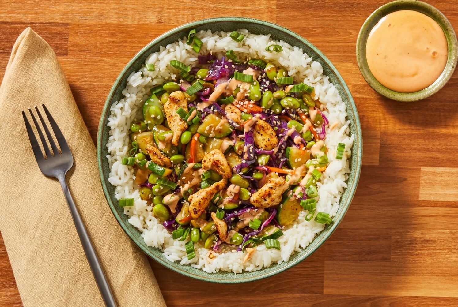 Chicken & Edamame Stir-Fry