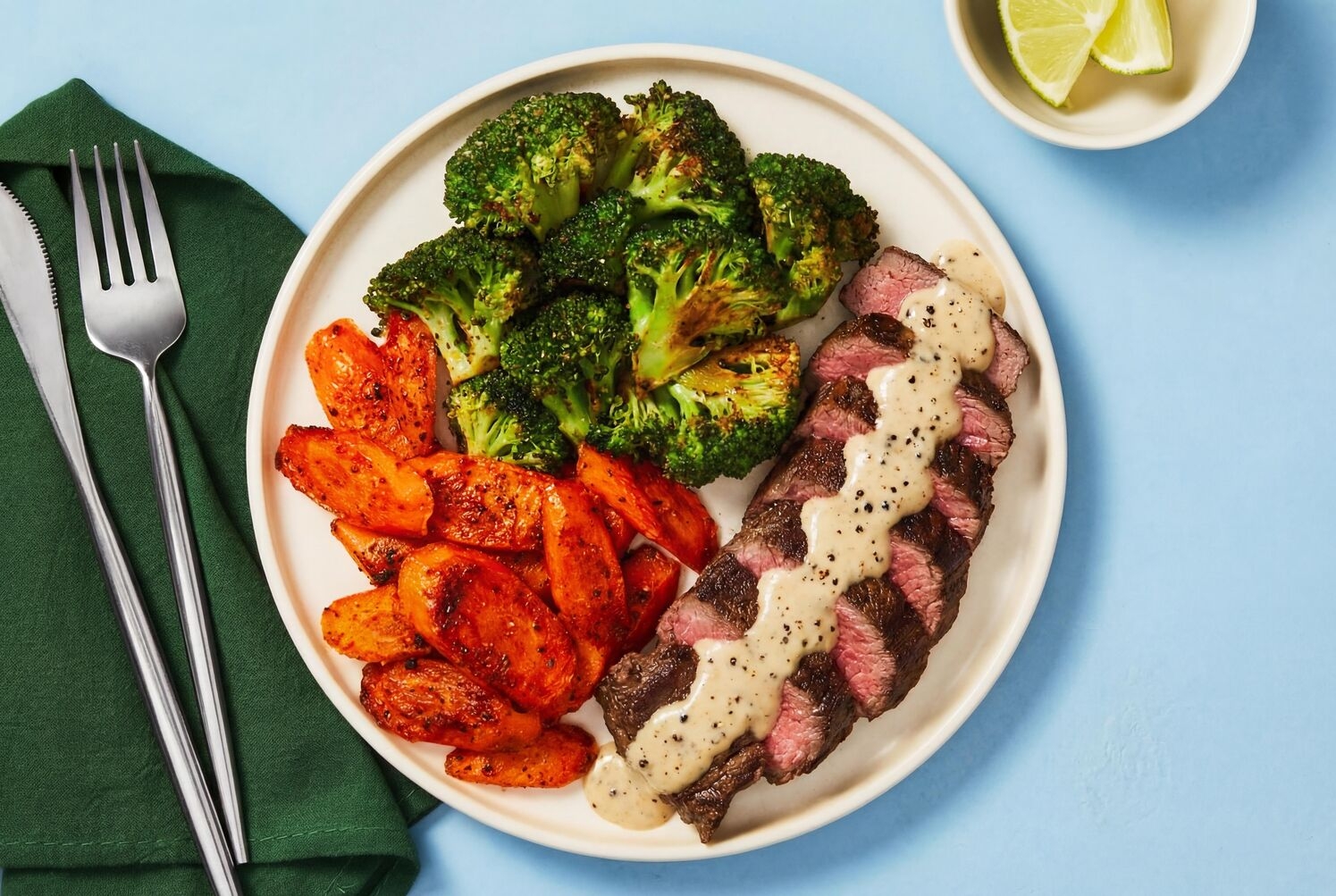 Cuban-Spiced Steak & Creamy Gravy