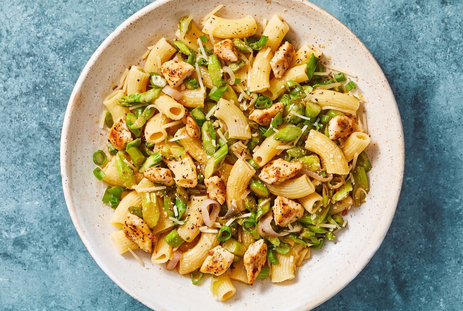 Spicy Miso Chicken Rigatoni