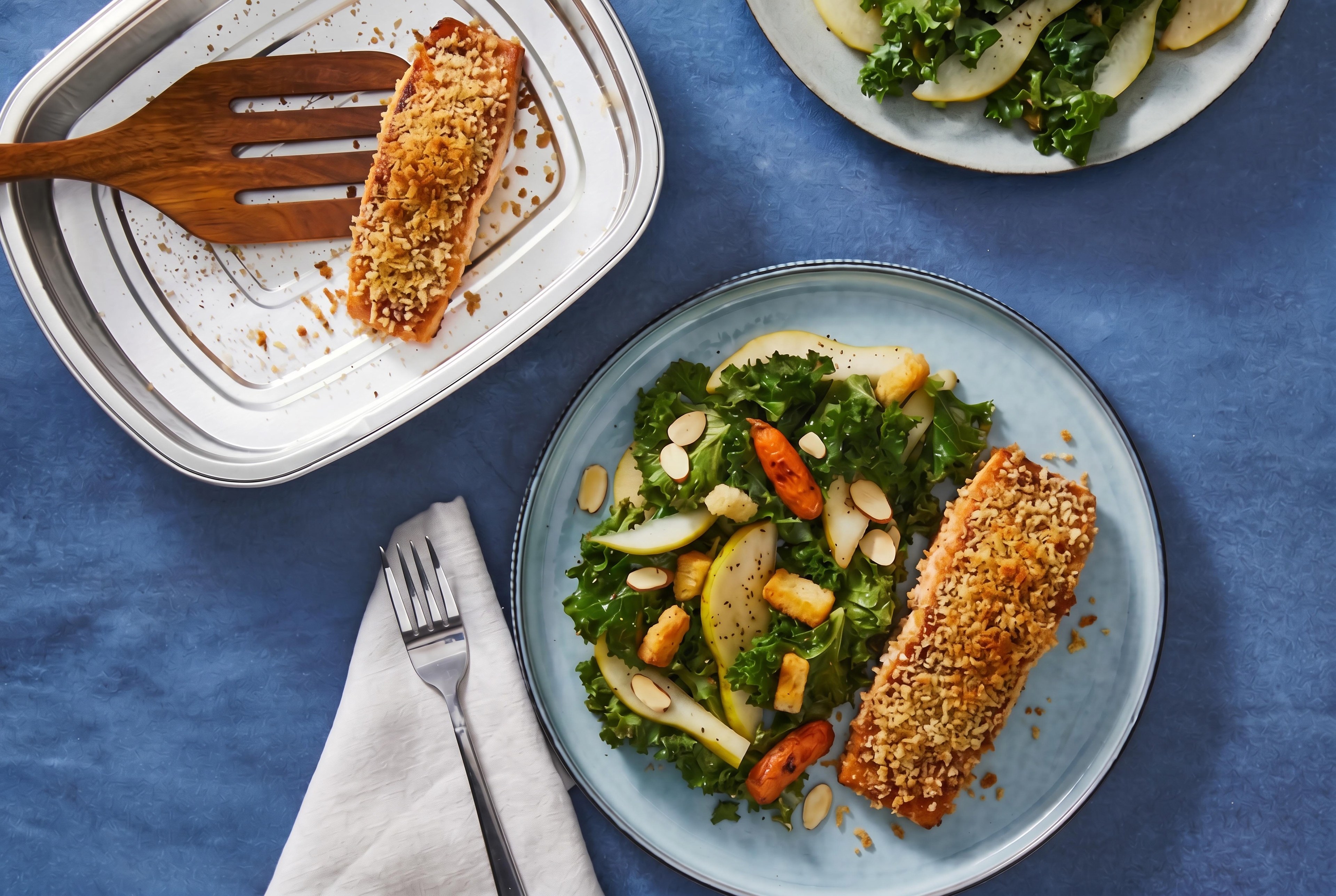 Prep & Bake Walnut-Crusted Salmon