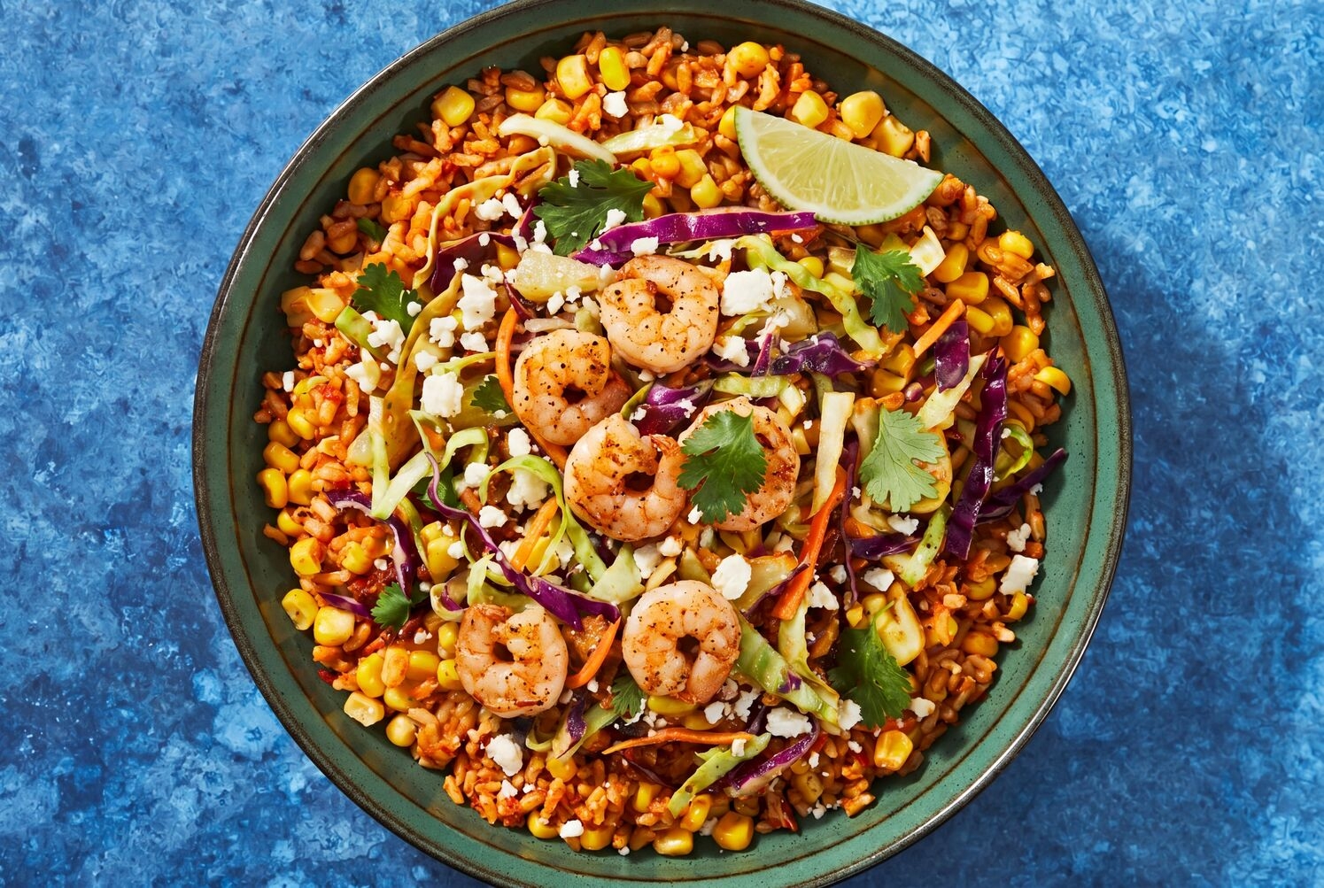 Low-Lift Al Pastor Shrimp & Brown Rice Bowls