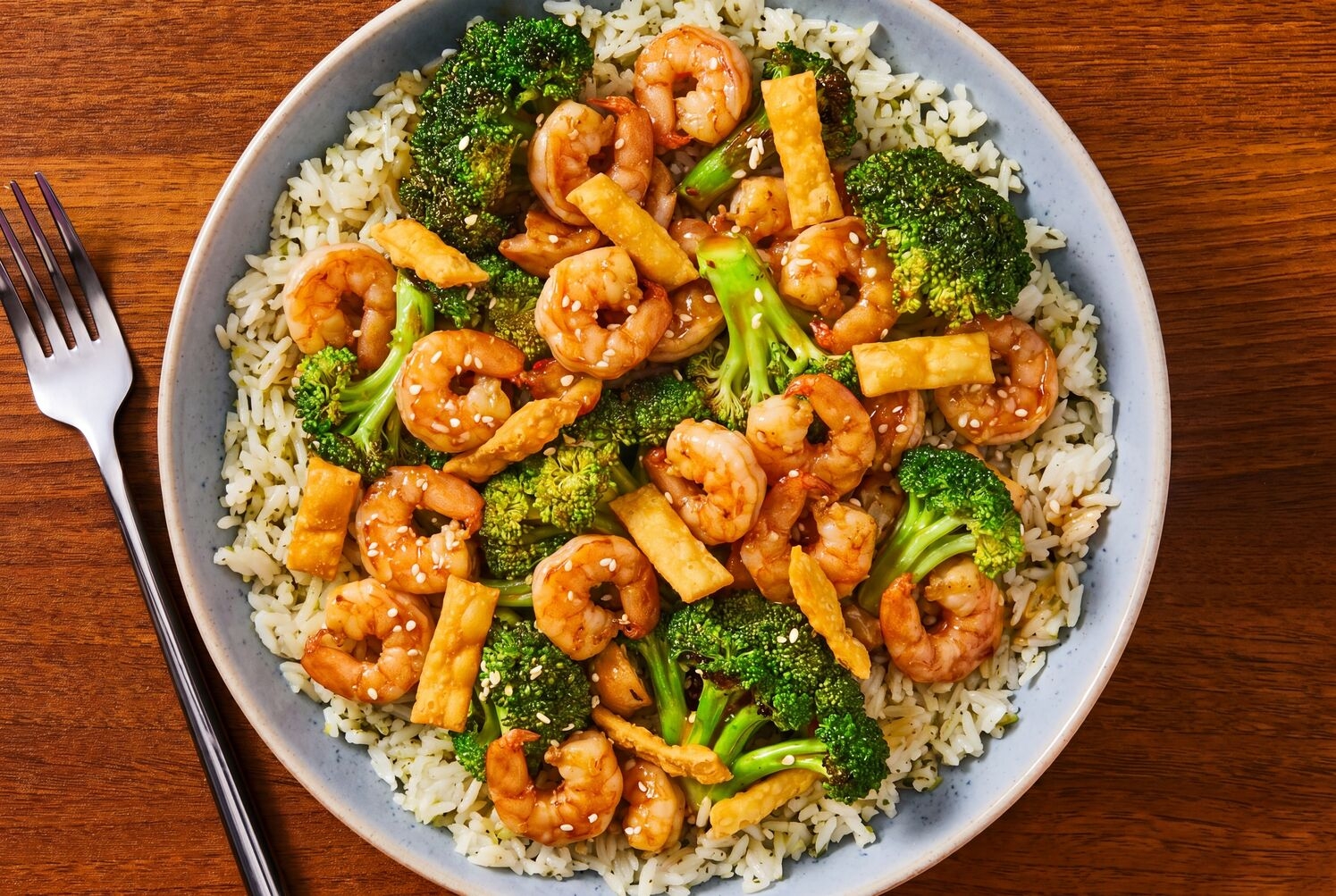 Low-Lift Sweet & Spicy Sesame Shrimp Bowls
