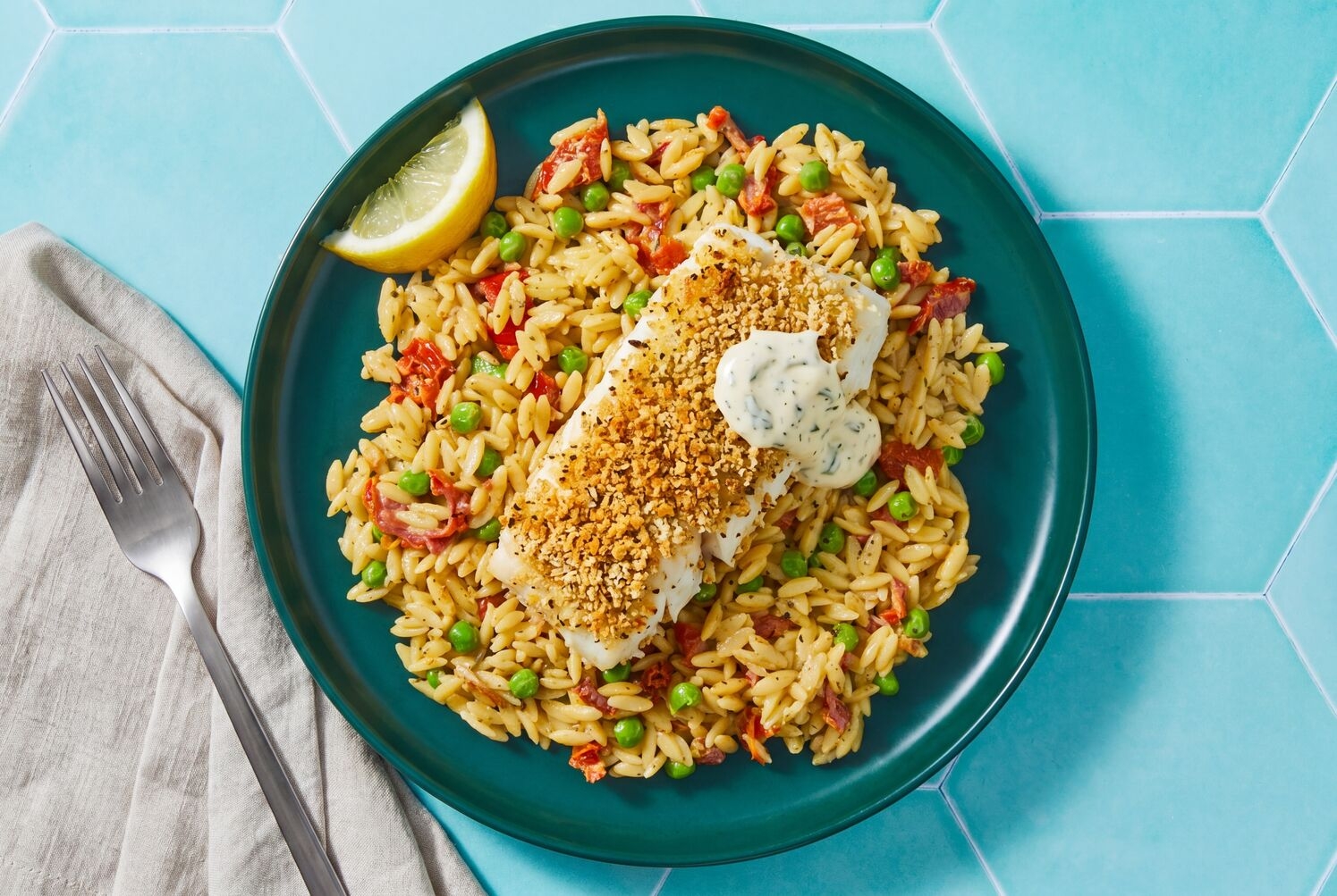Roasted Italian Panko-Crusted Cod