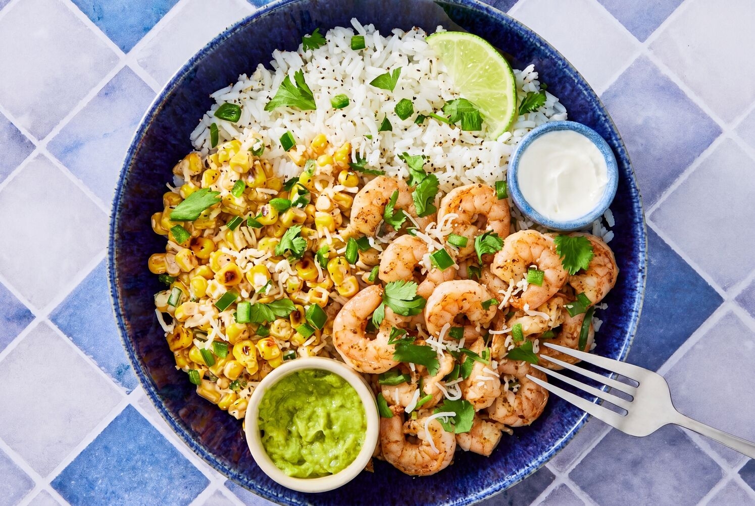 Taqueria Shrimp Bowls