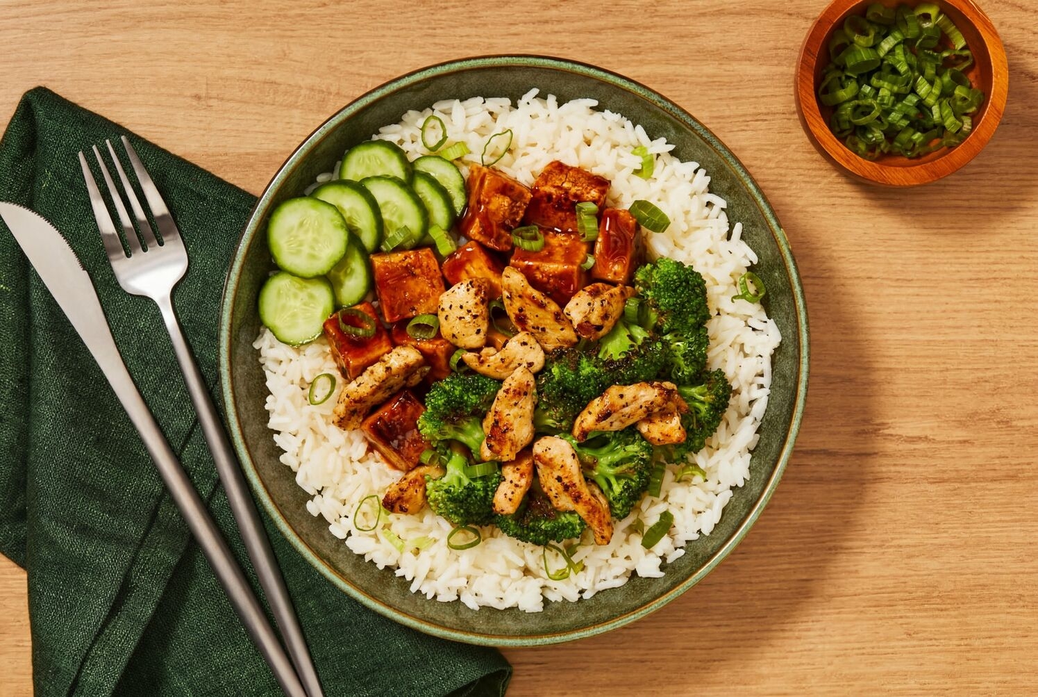 Sweet & Savory Chicken Bowls