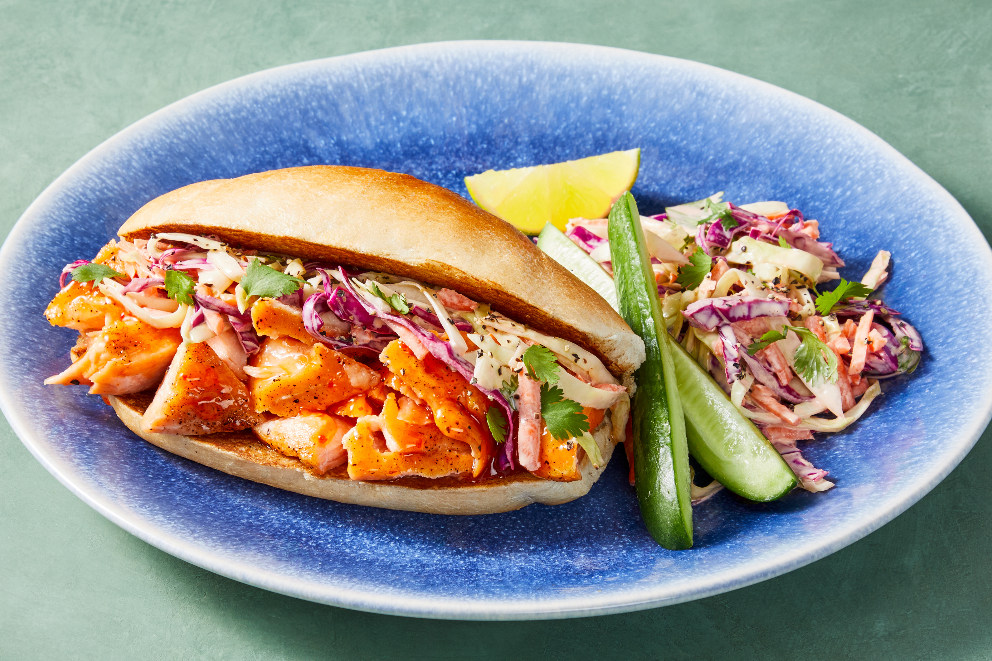 Salmon Banh Mi Baguettes