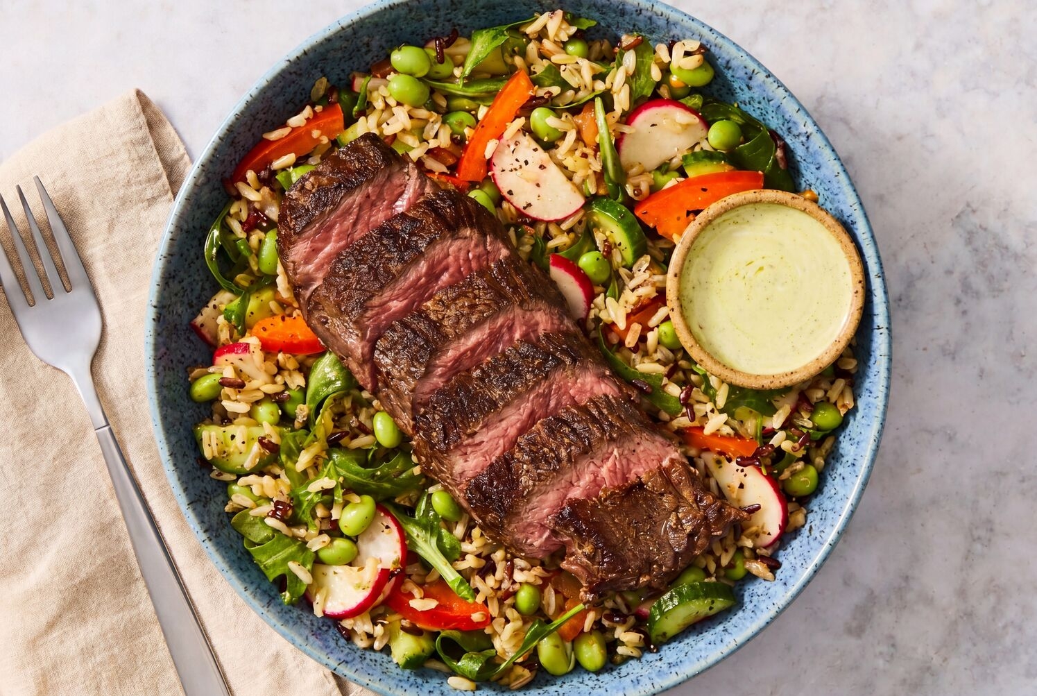 Chimichurri Steak & Grain Bowls