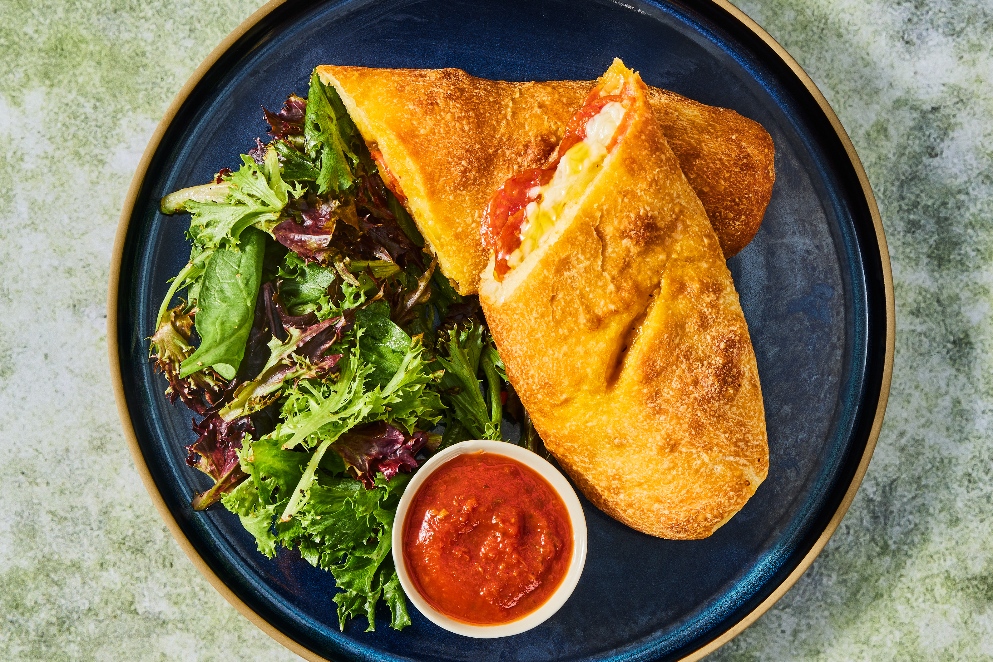 Hot Honey Pepperoni Strombolis