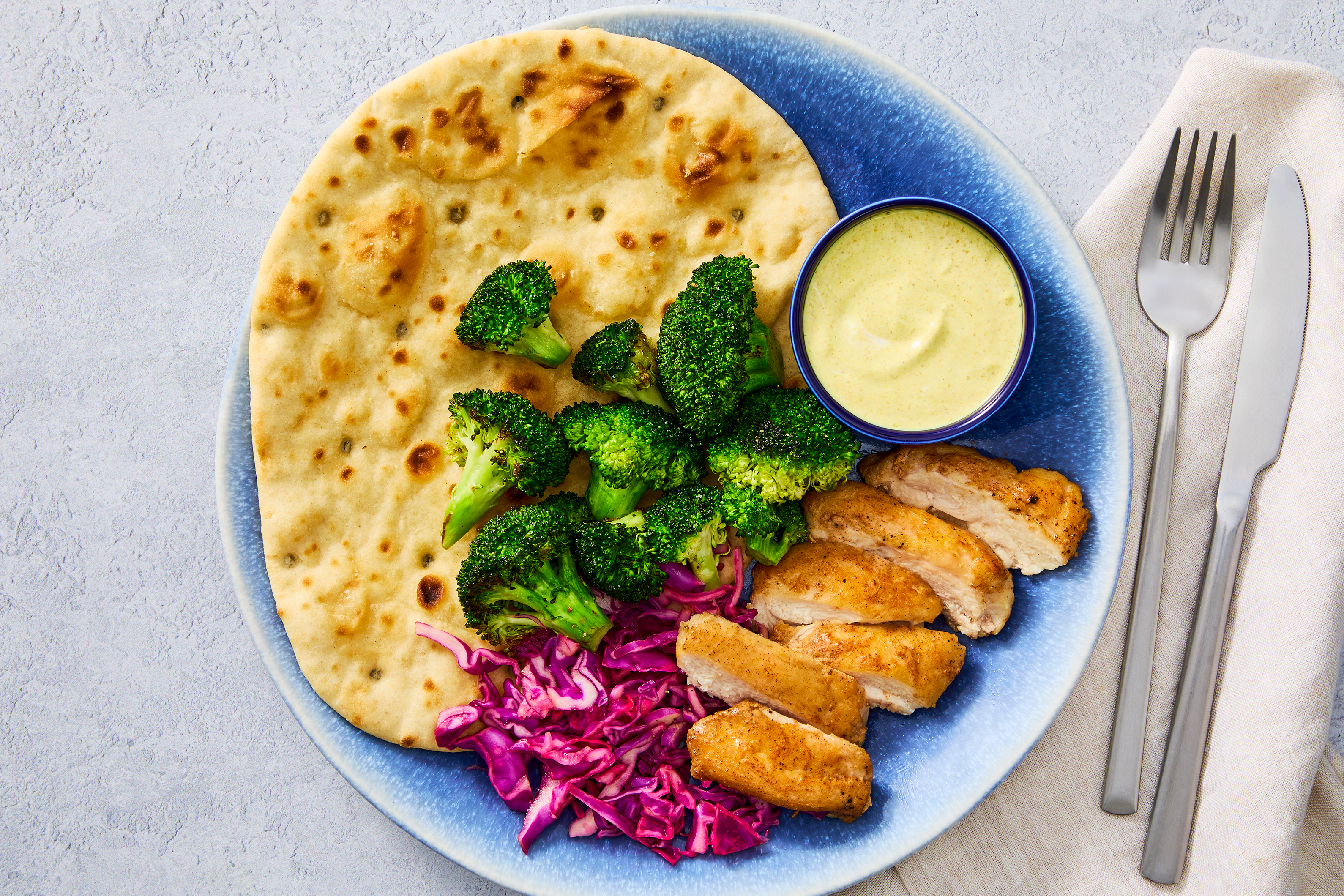 Tandoori Chicken & Roasted Broccoli