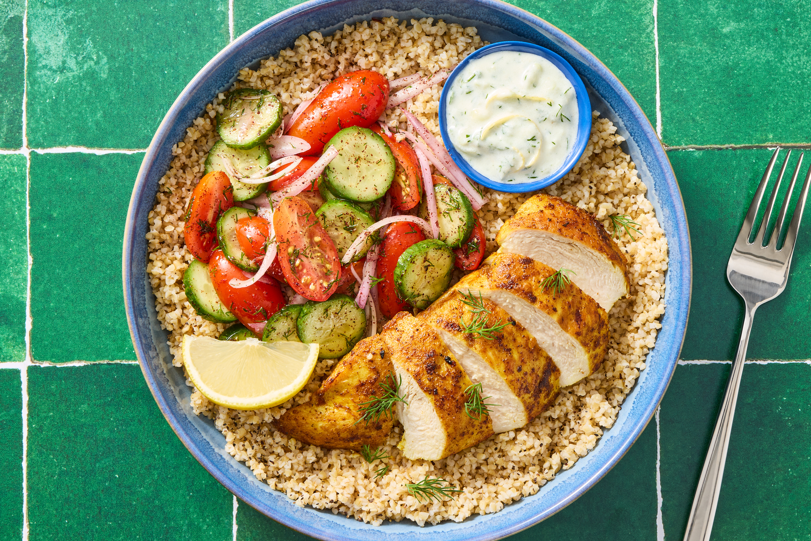 Spice Market Organic Chicken & Bulgur Bowls