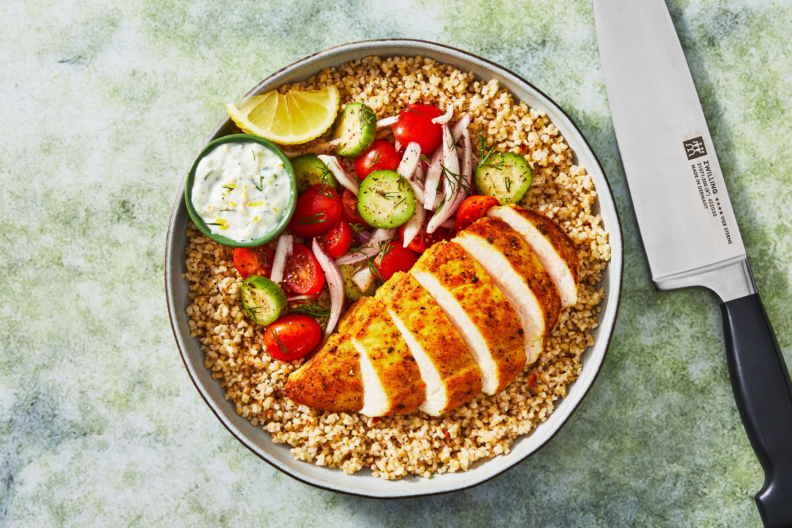 Spice Market Sirloin Steak & Bulgur Bowls