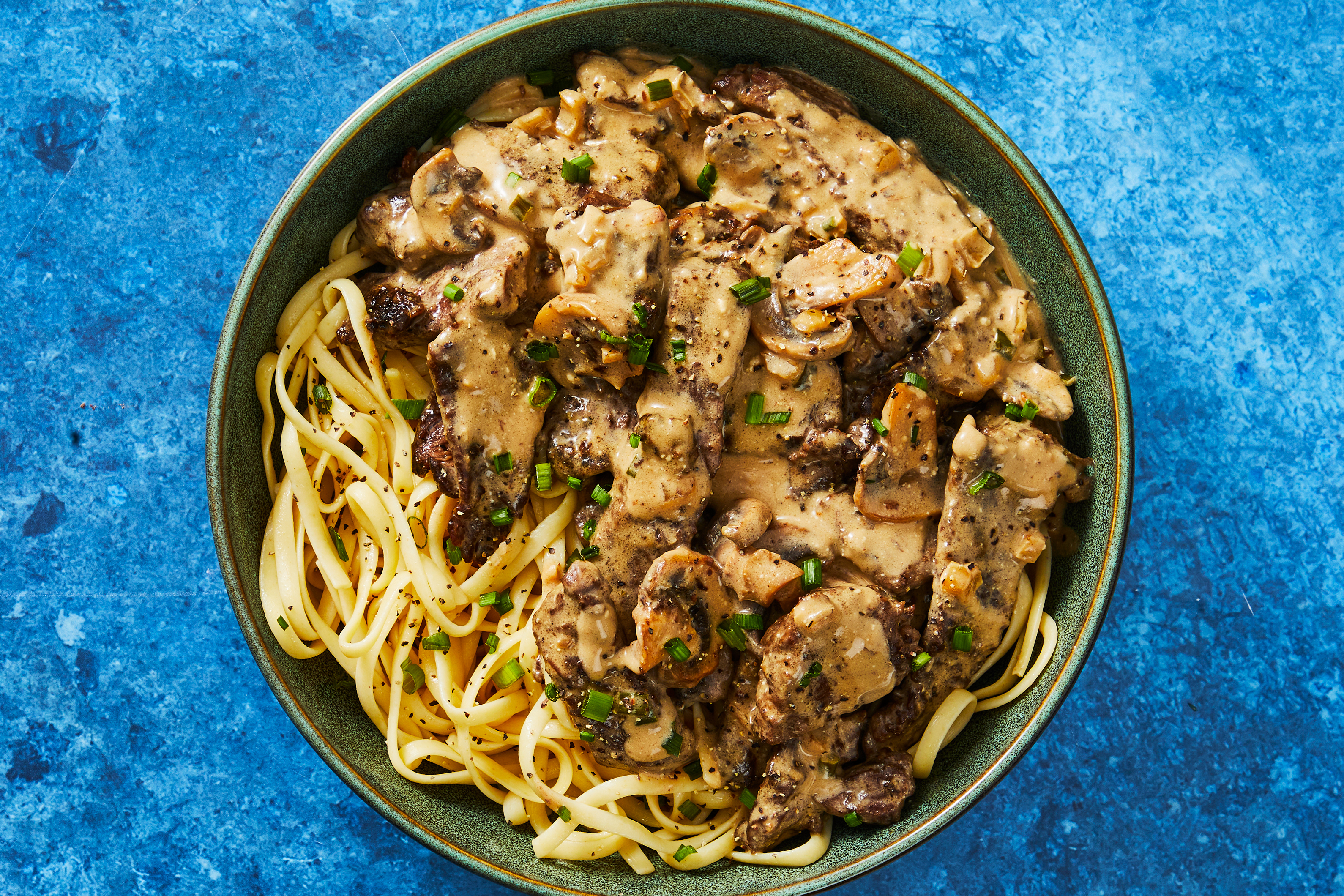 Creamy Steak & Mushroom Stroganoff