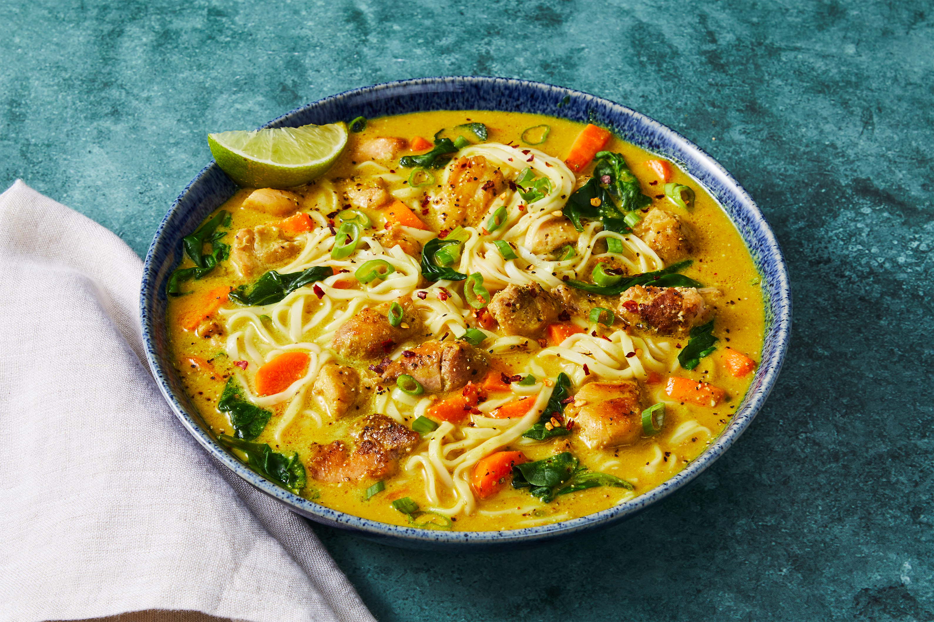 Coconut Curry Chicken Ramen