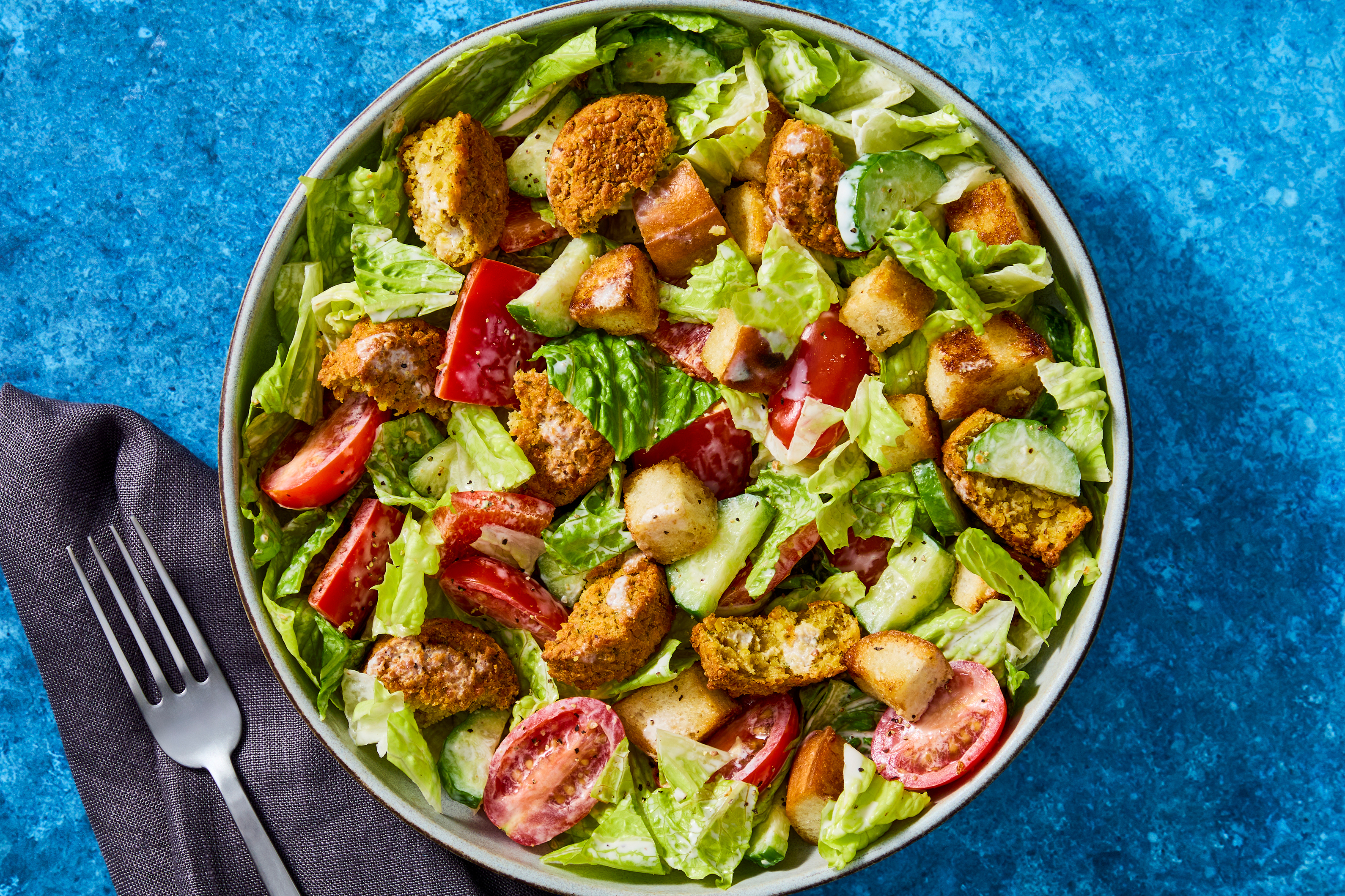 Ranch Steak & Falafel Salad