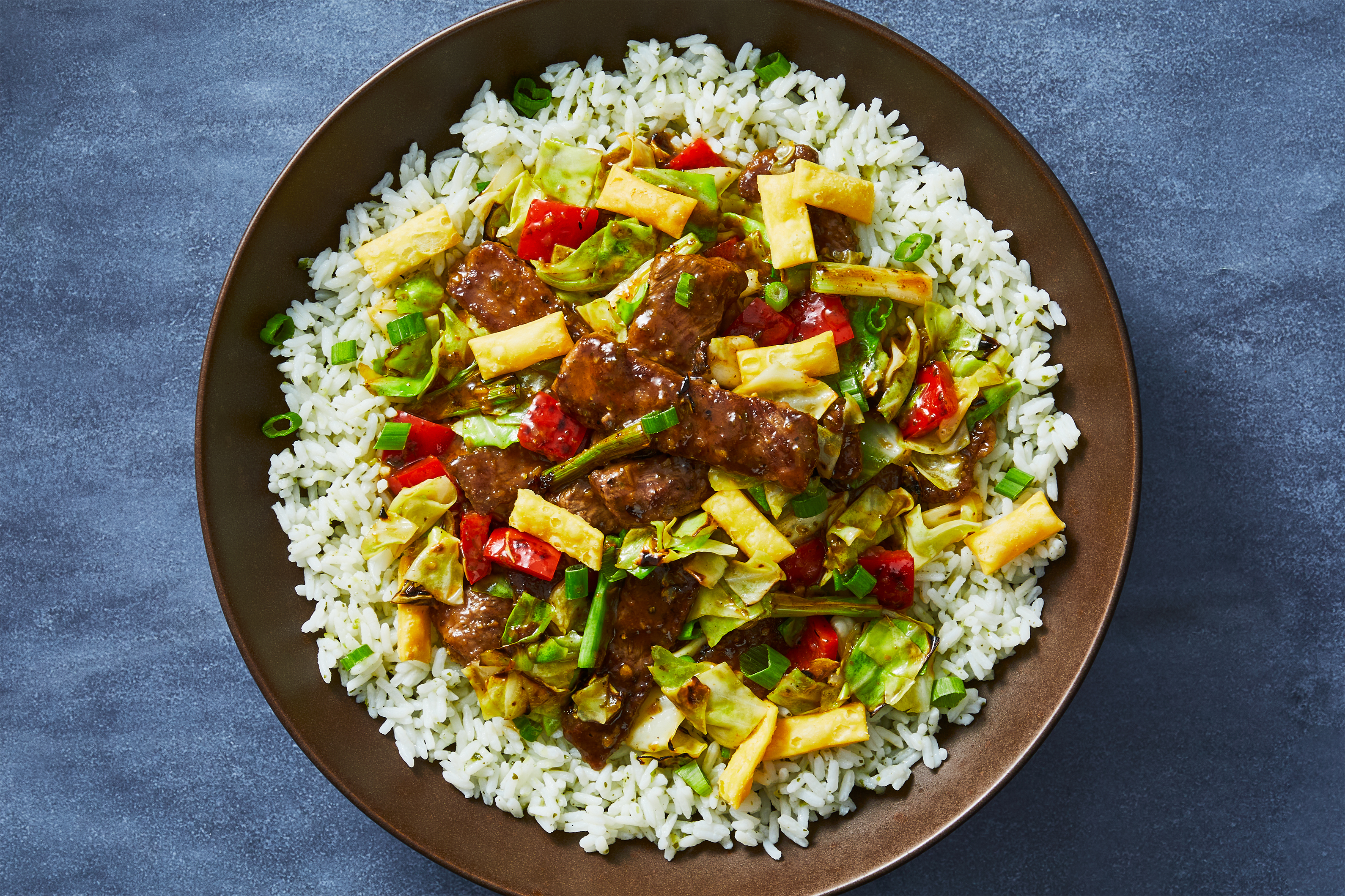 Szechuan-Style Steak & Cabbage Stir-Fry 