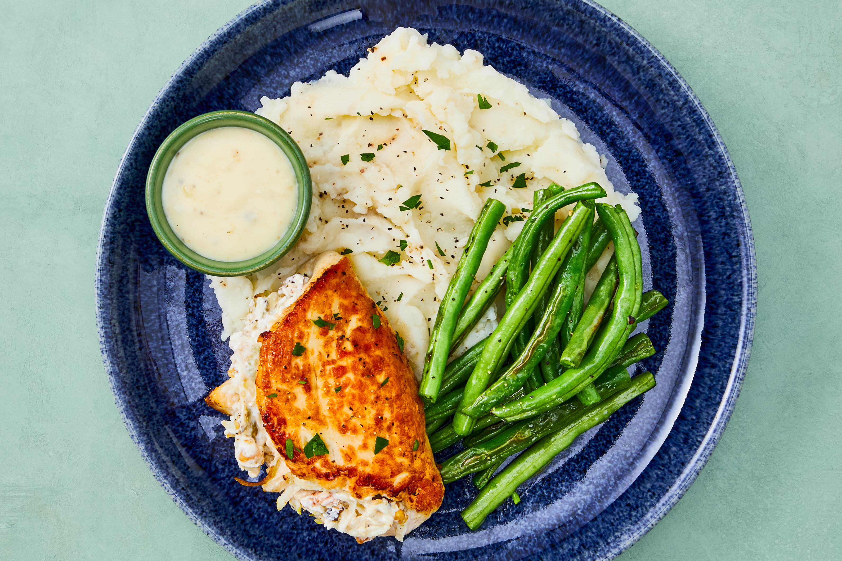 Pear & Walnut-Stuffed Chicken