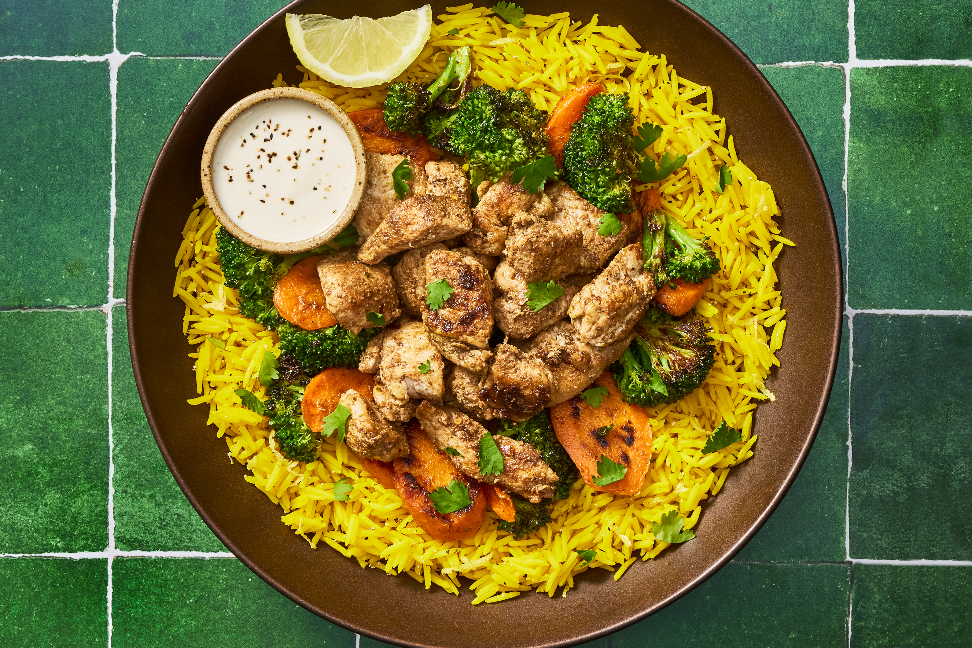 Turkish-Spiced Chicken & Turmeric Rice