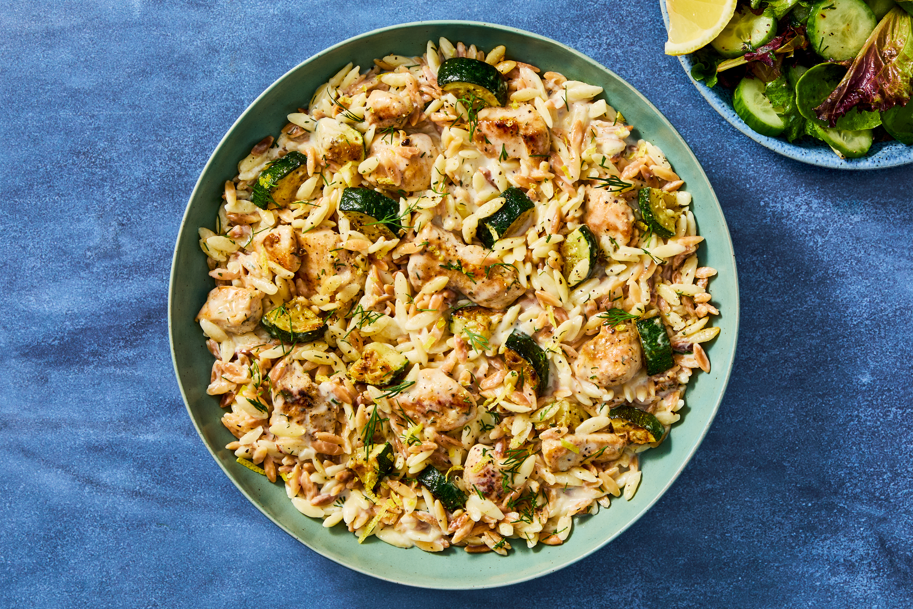 Creamy Lemon-Dill Chicken Orzotto