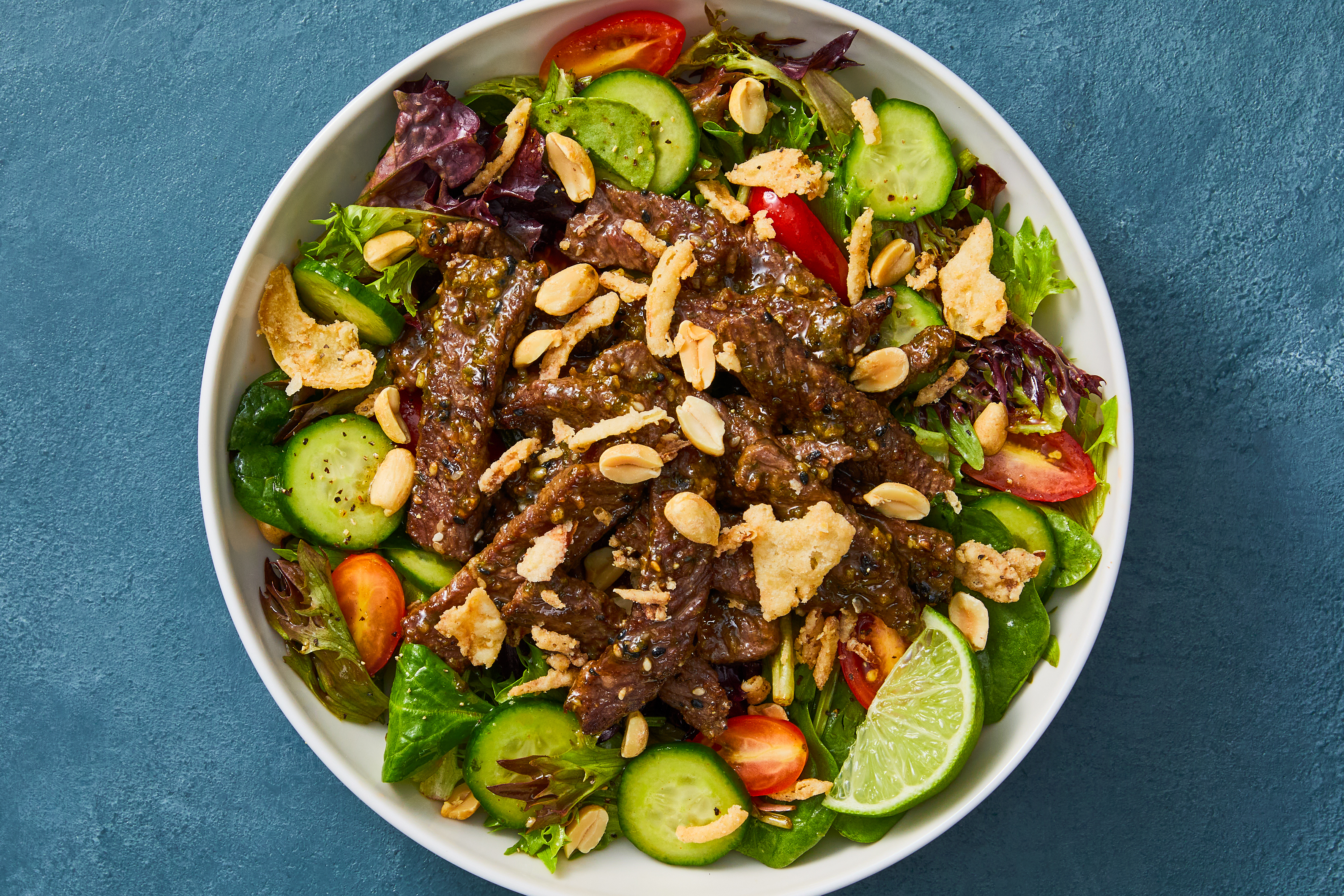 Sesame Ginger Steak Salad