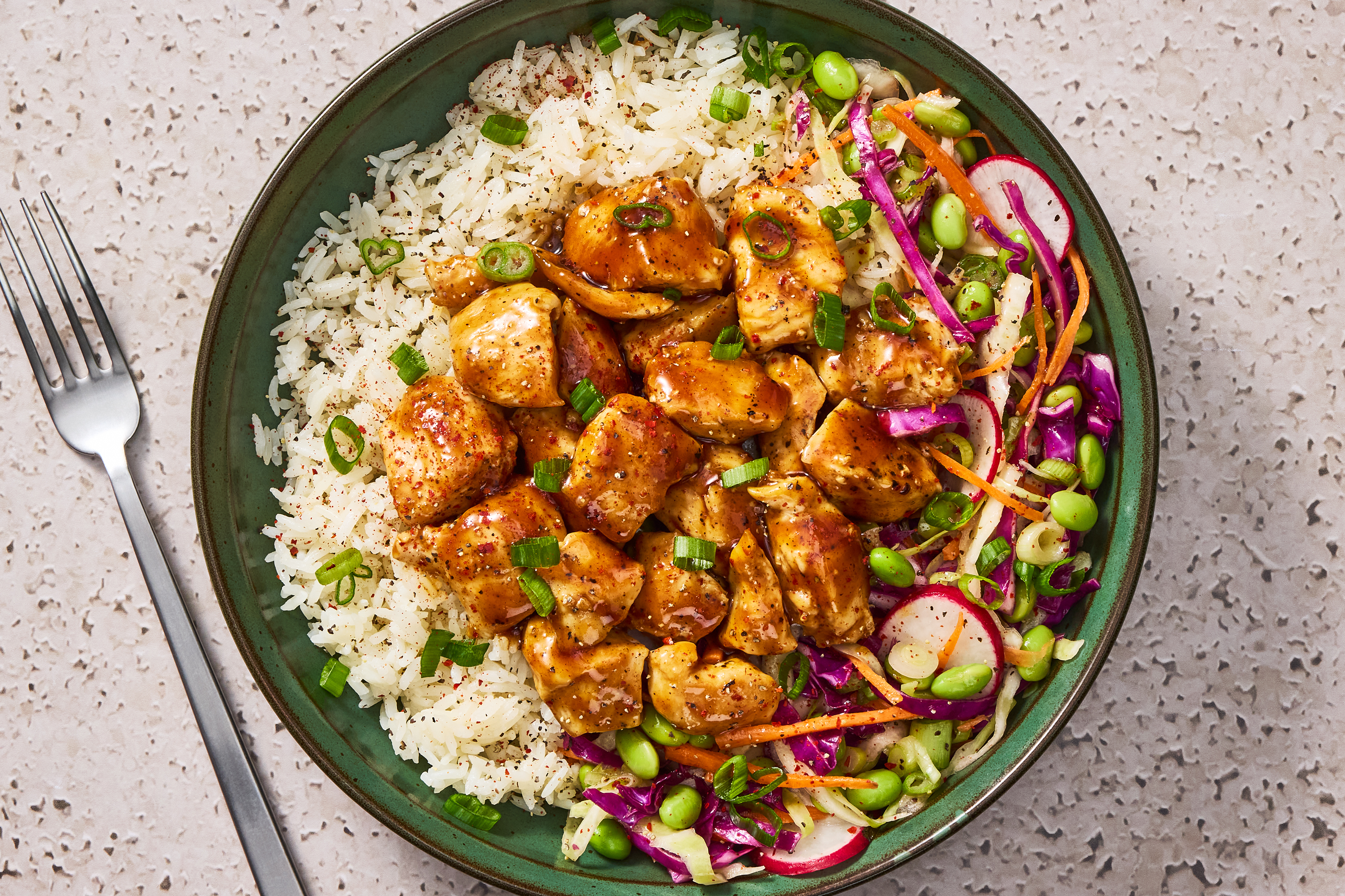 Gochujang Chicken & Rice Bowls