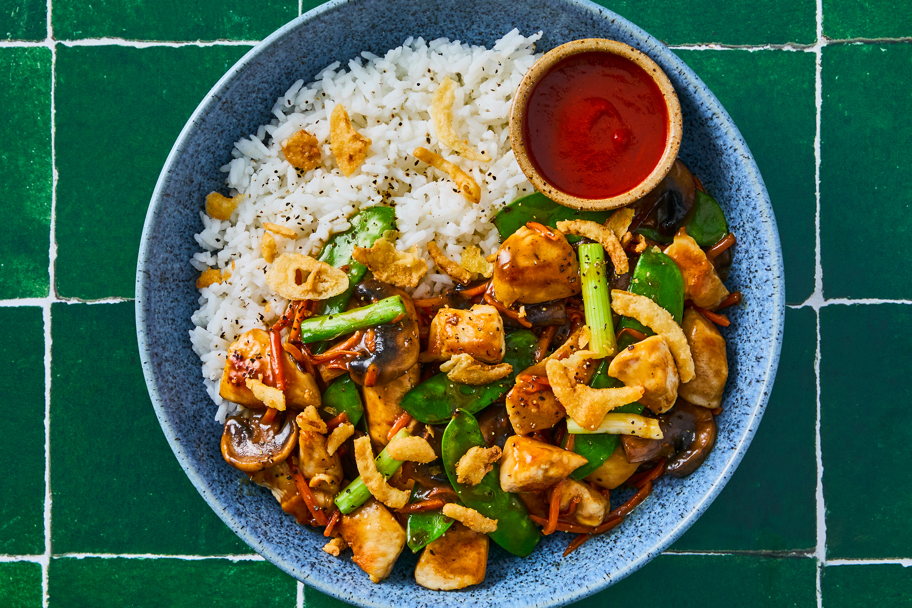 Sweet Soy Chicken, Mushroom & Broccoli Stir-Fry