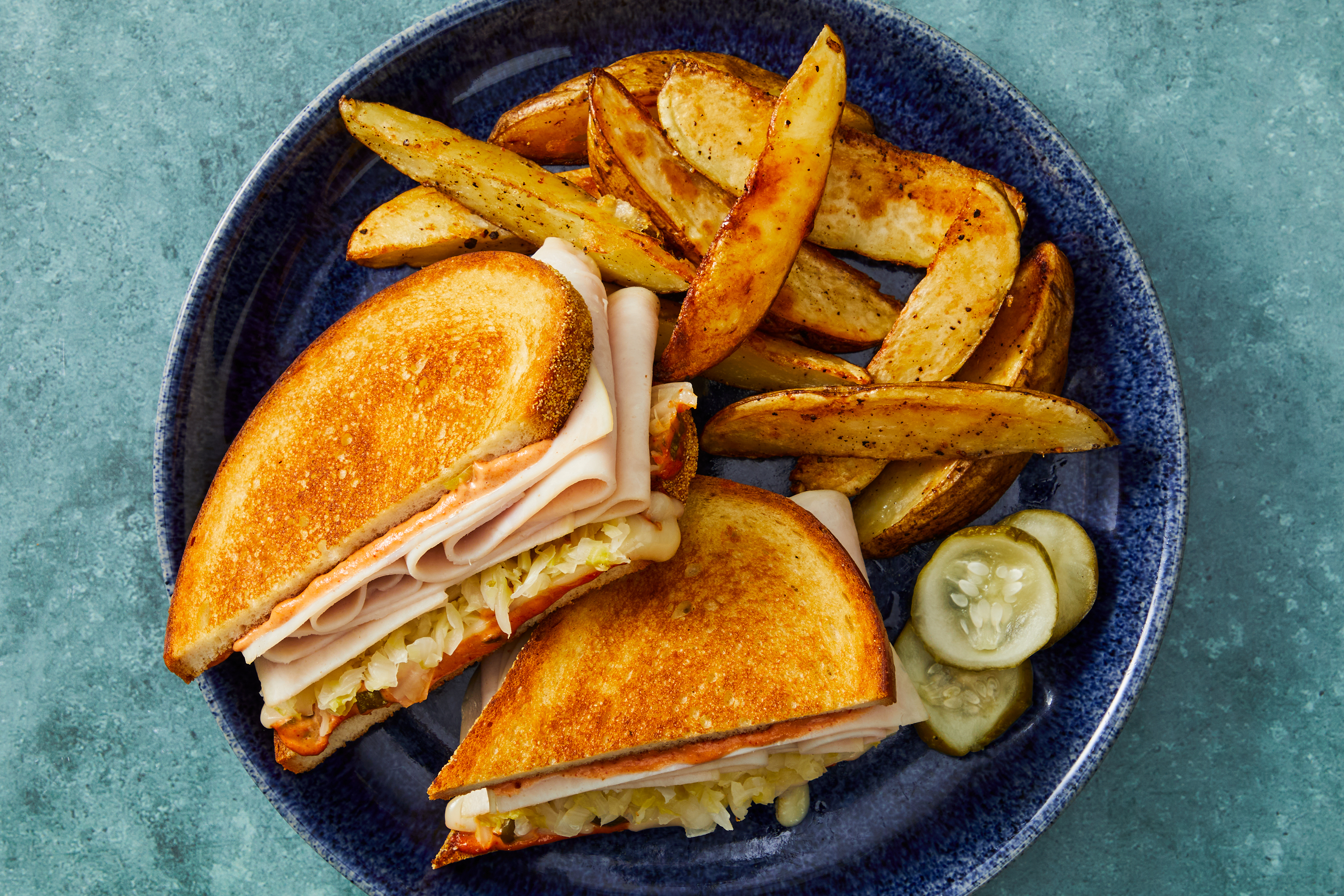 Turkey Reuben Melts