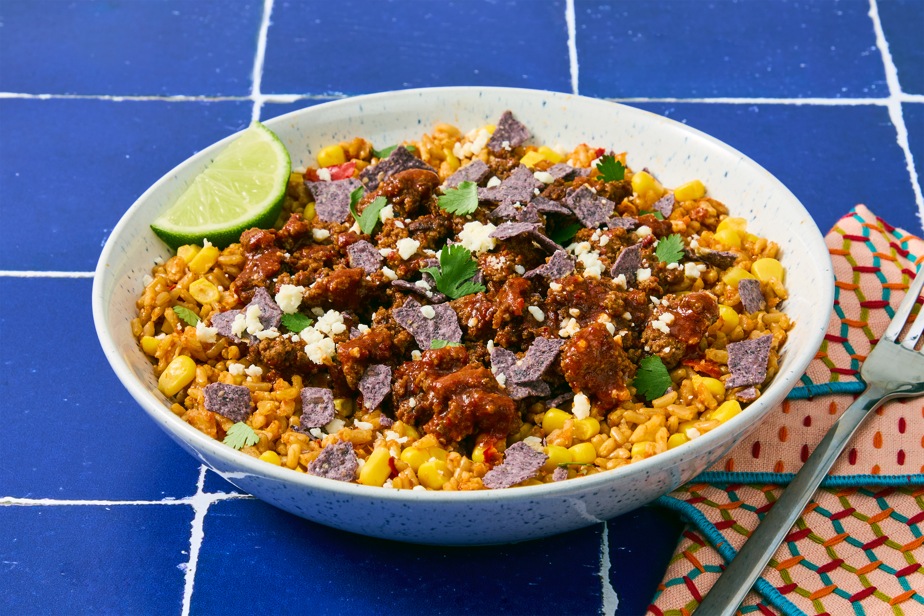 Low-Lift Al Pastor Shrimp & Brown Rice Bowls